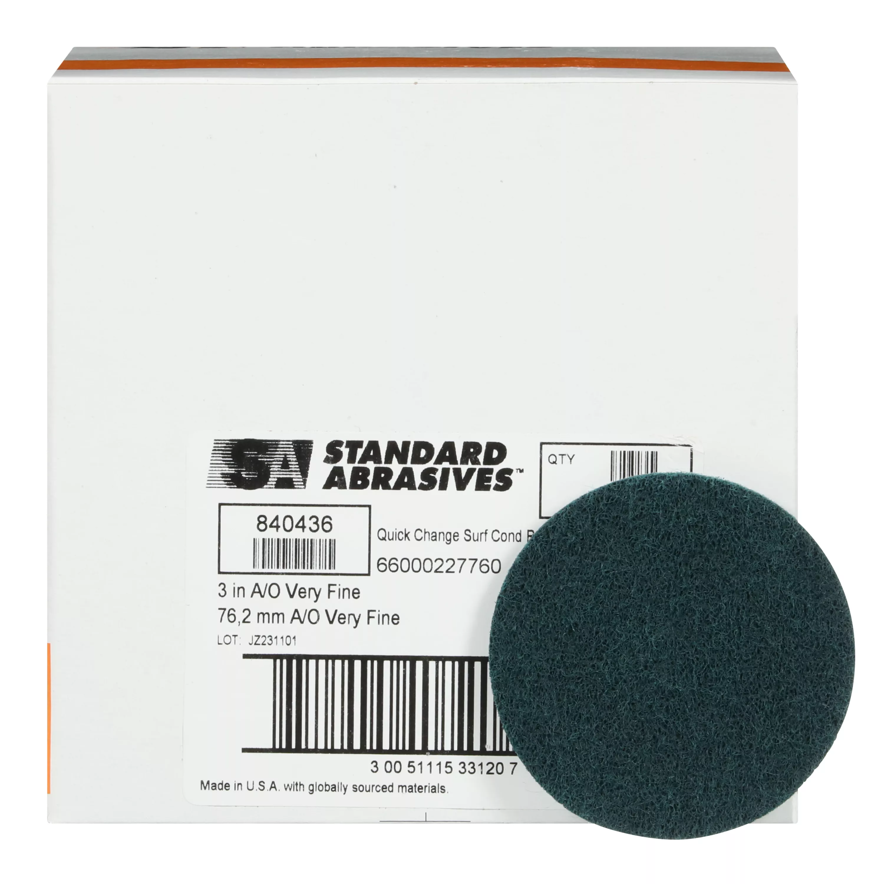 UPC 00051115331206 | Standard Abrasives™ Quick Change Surface Conditioning RC Disc