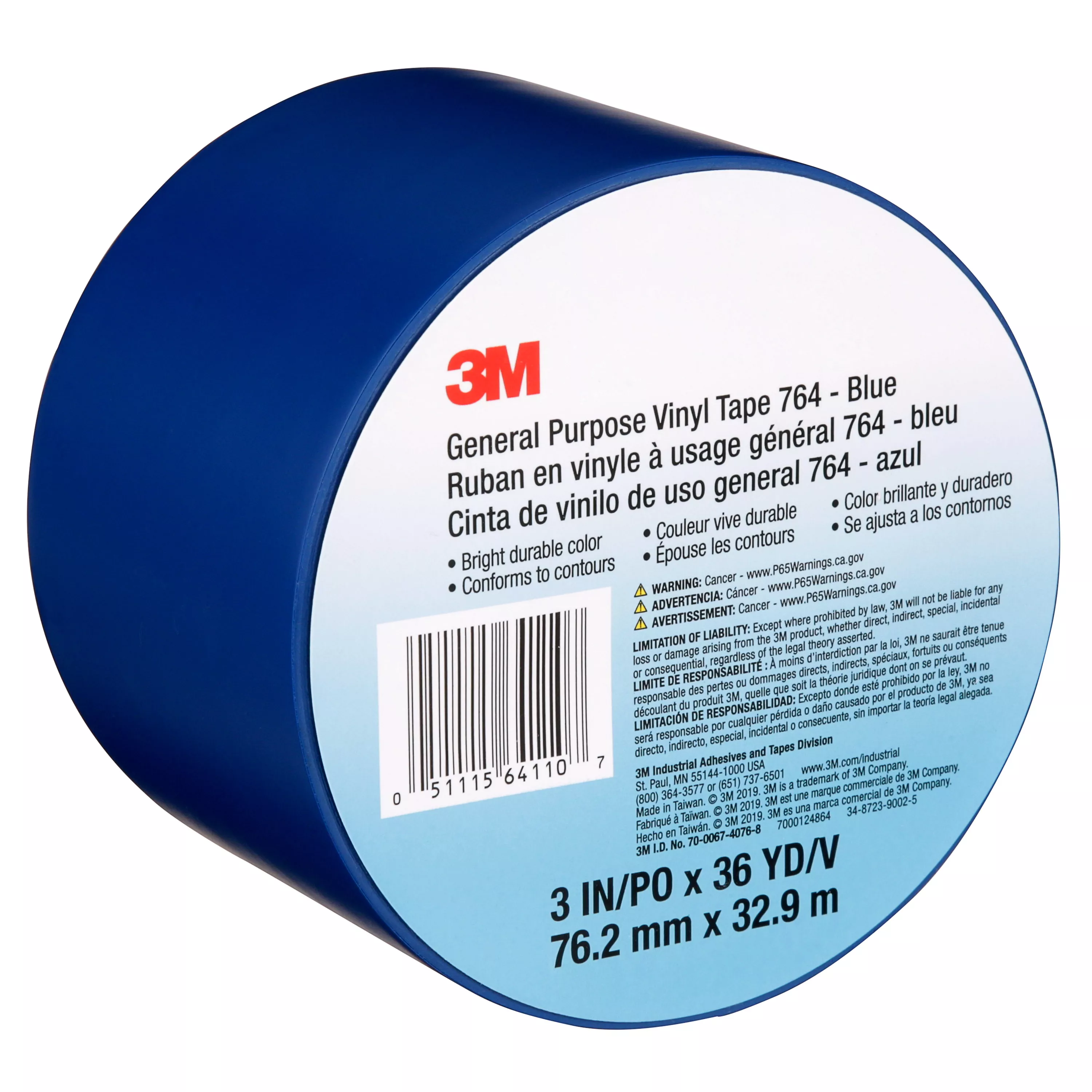 SKU 7000124864 | 3M™ General Purpose Vinyl Tape 764