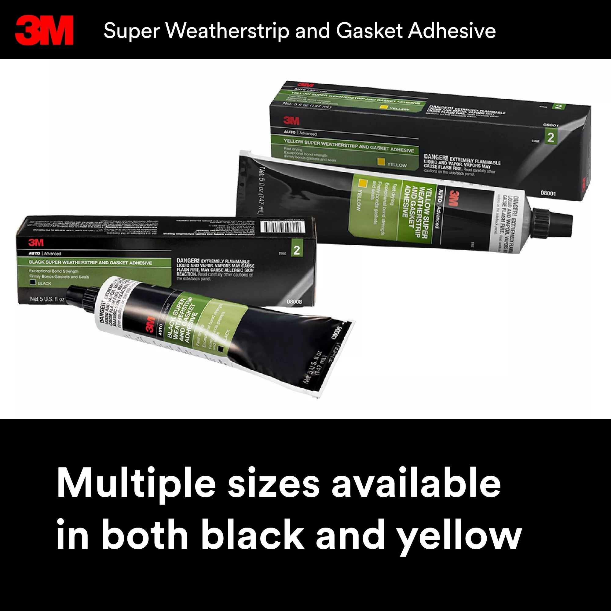 SKU 7000000456 | 3M™ Super Weatherstrip and Gasket Adhesive