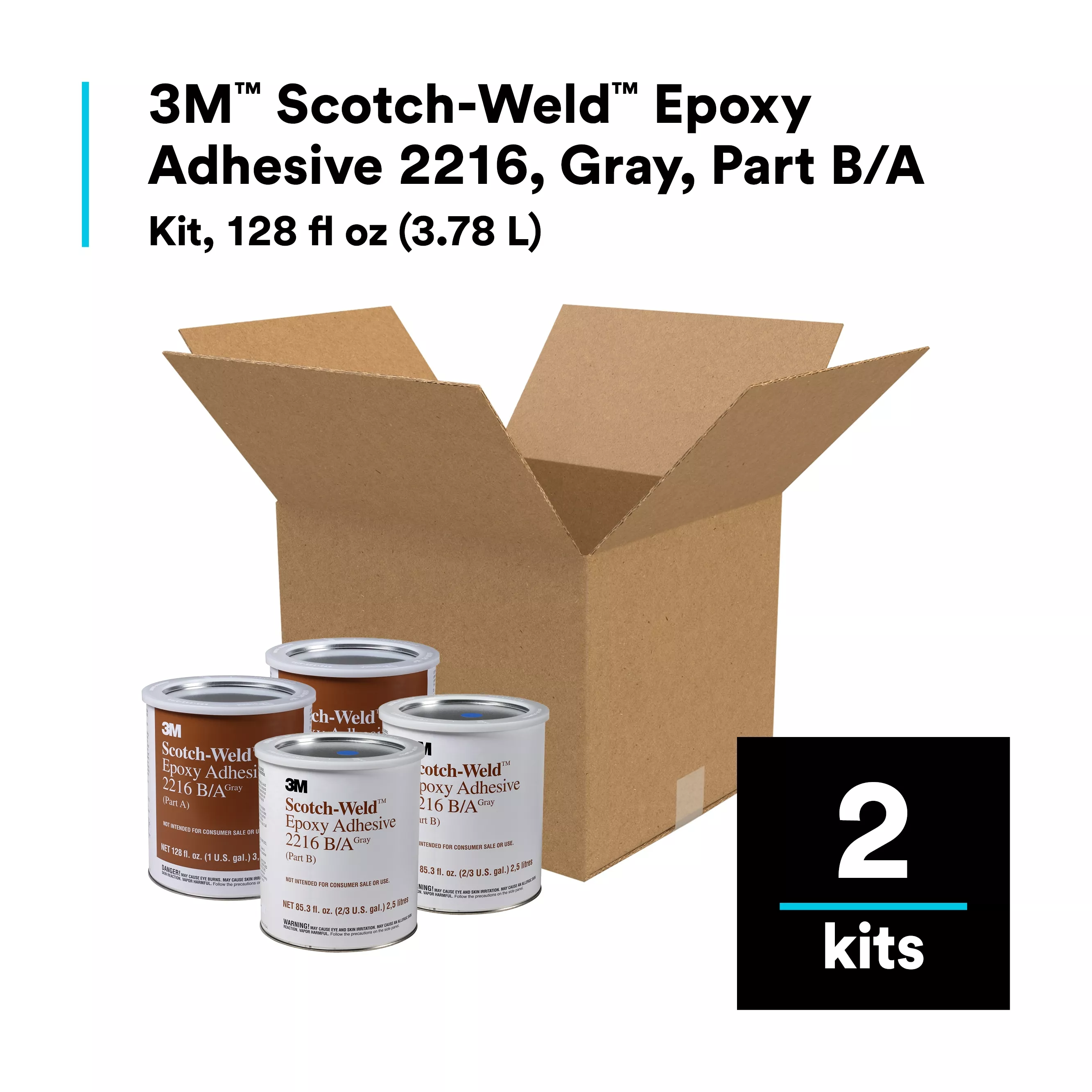 SKU 7000000816 | 3M™ Scotch-Weld™ Epoxy Adhesive 2216