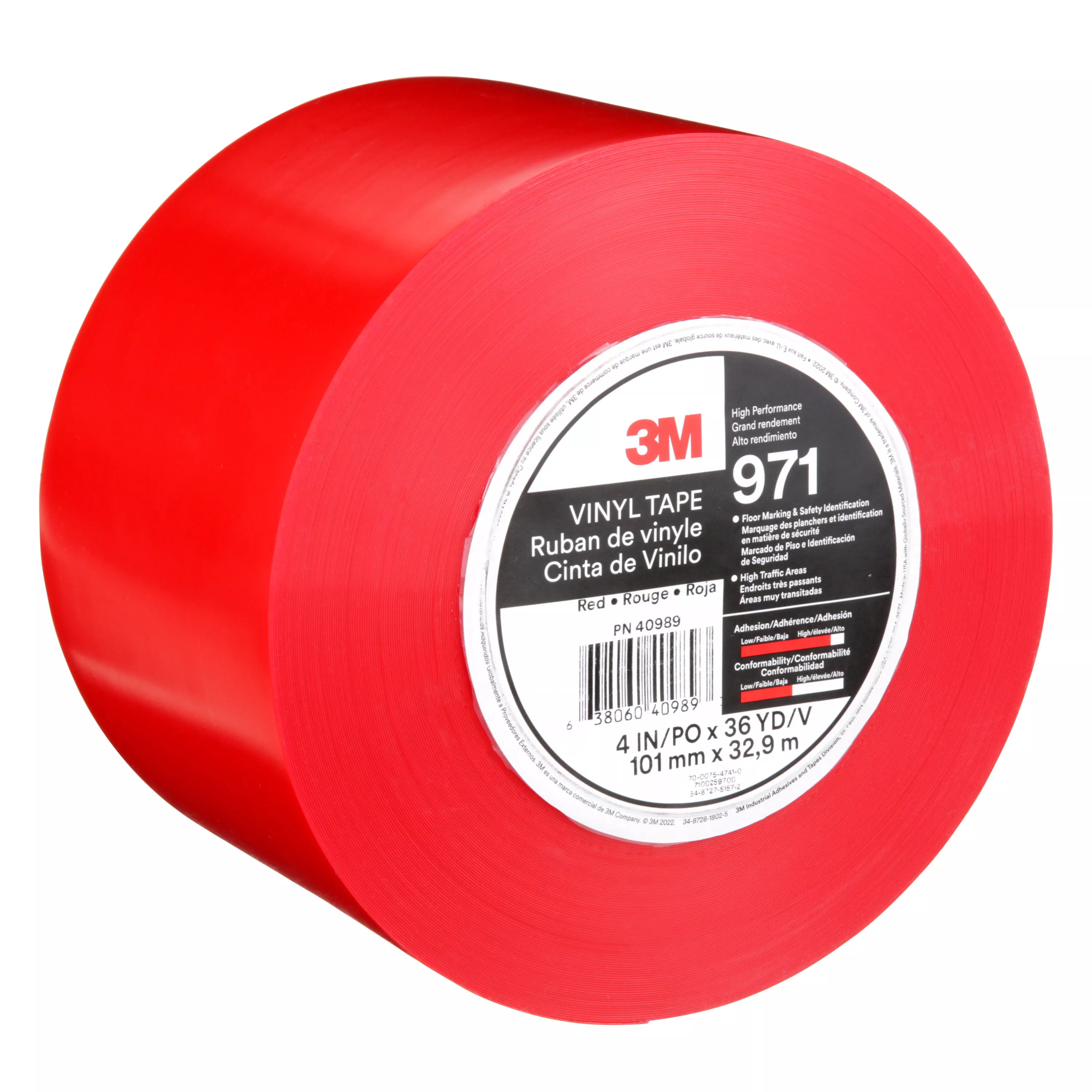 SKU 7100259700 | 3M™ Durable Floor Marking Tape 971