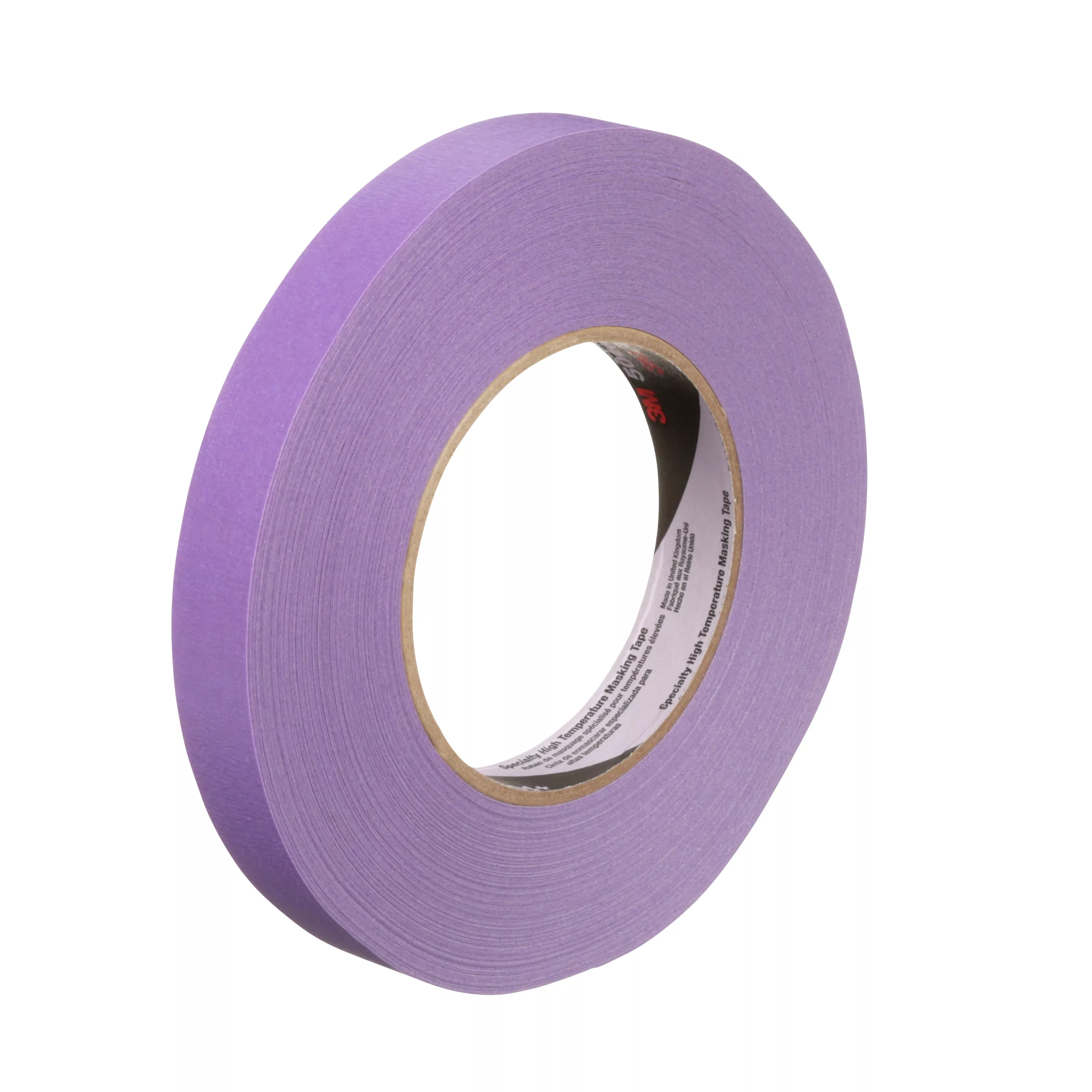 3M™ Specialty High Temperature Masking Tape 501+, Purple, 18 mm x 55
m,
 6.0 mil, 48 Rolls/Case