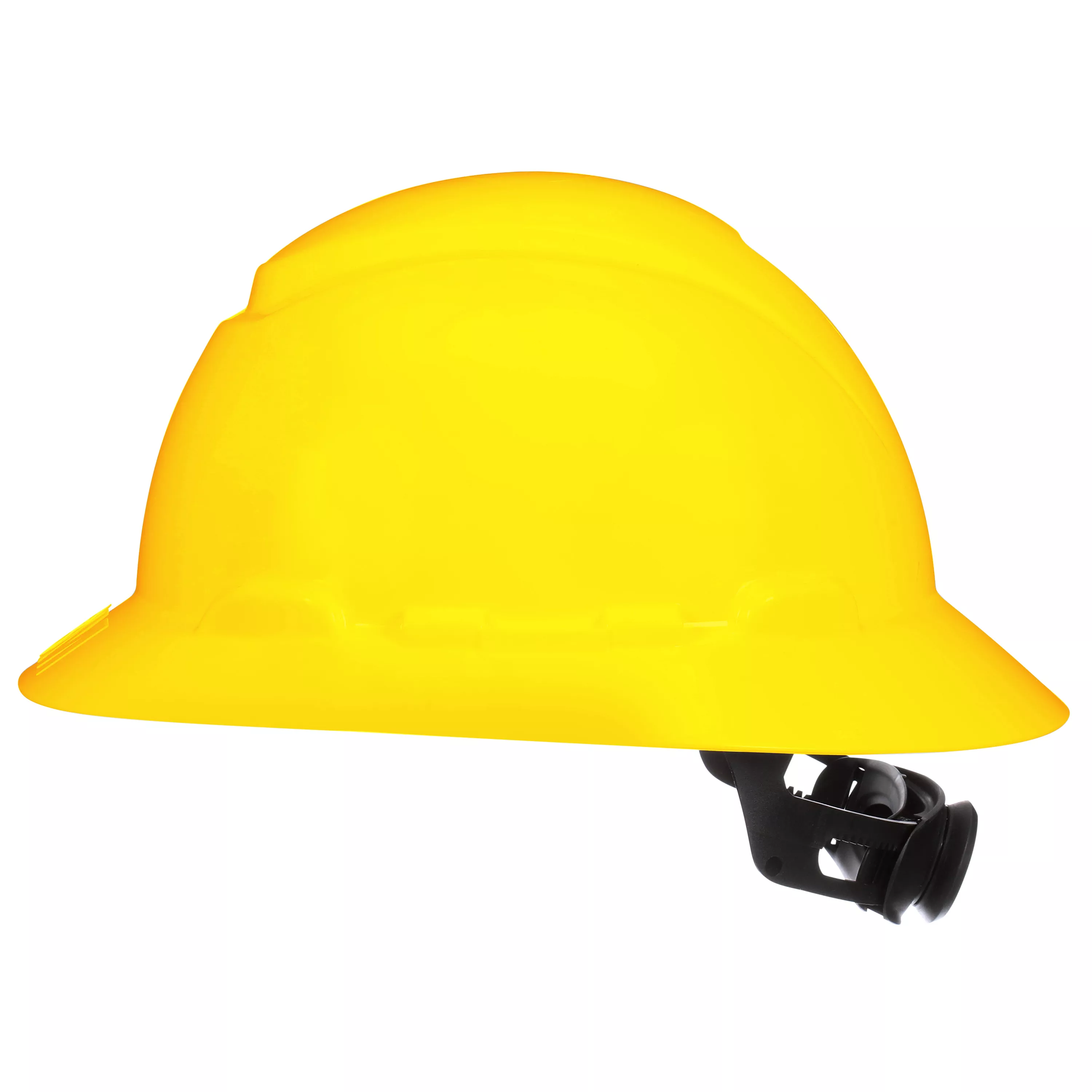 3M™ SecureFit™ Full Brim Hard Hat CHH-FB-R-Y6-SL, with Ratchet Adjustment, Yellow, 6/Case