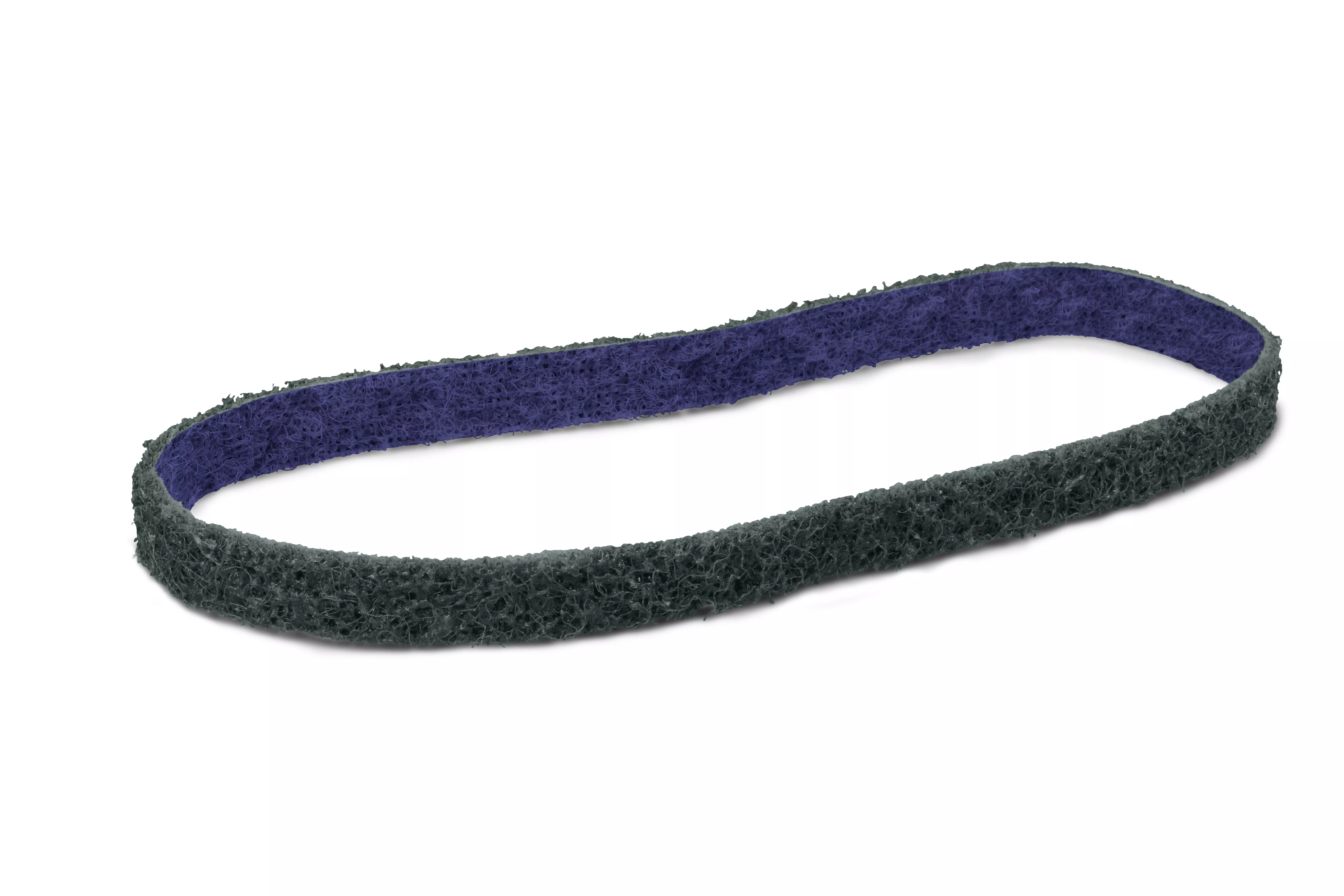 Scotch-Brite™ Durable Flex Low Stretch Belt, DF-BL, A/O Fine, 1/4 in x 24 in, 20 ea/Case