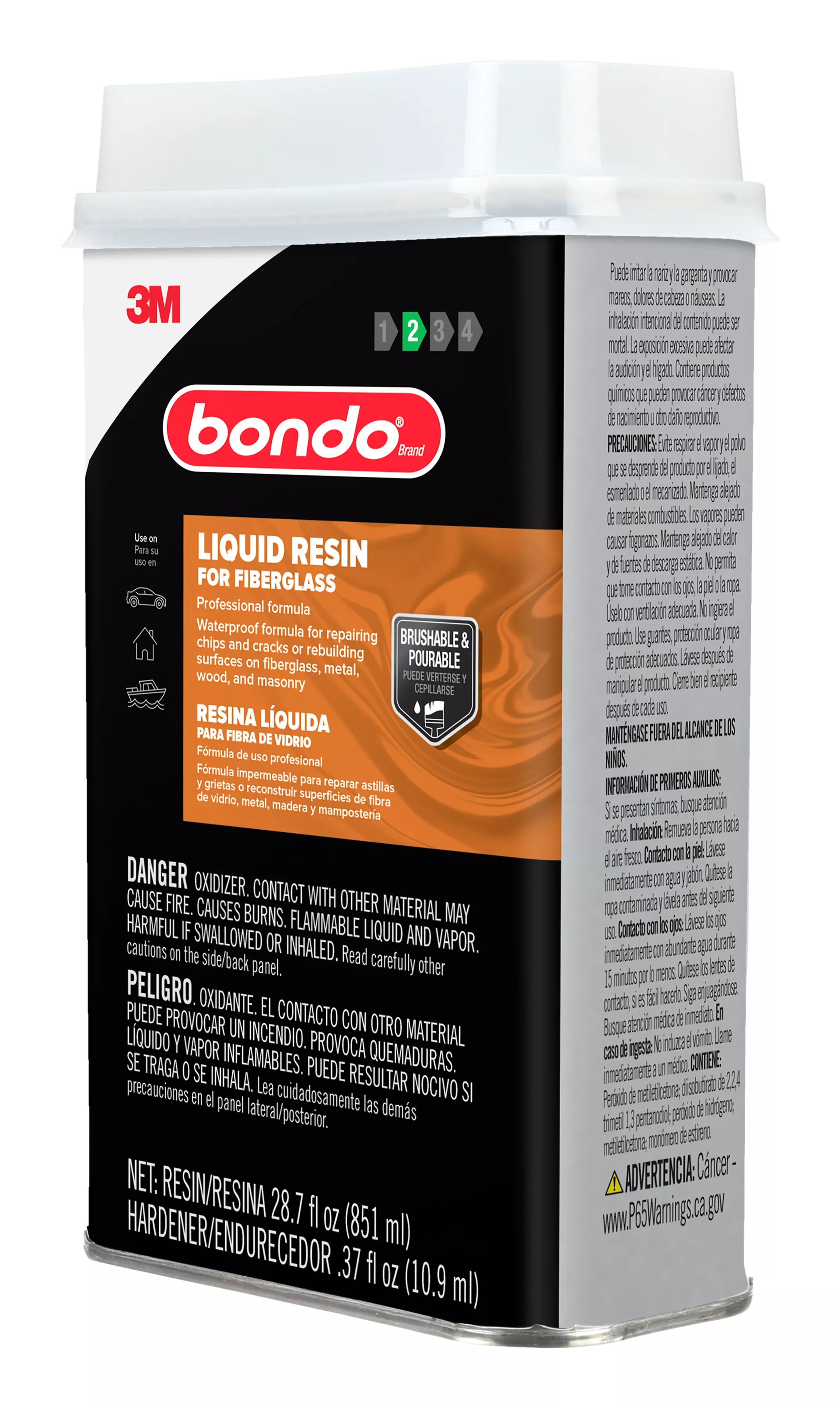 Product Number 402 | Bondo® Fiberglass Resin