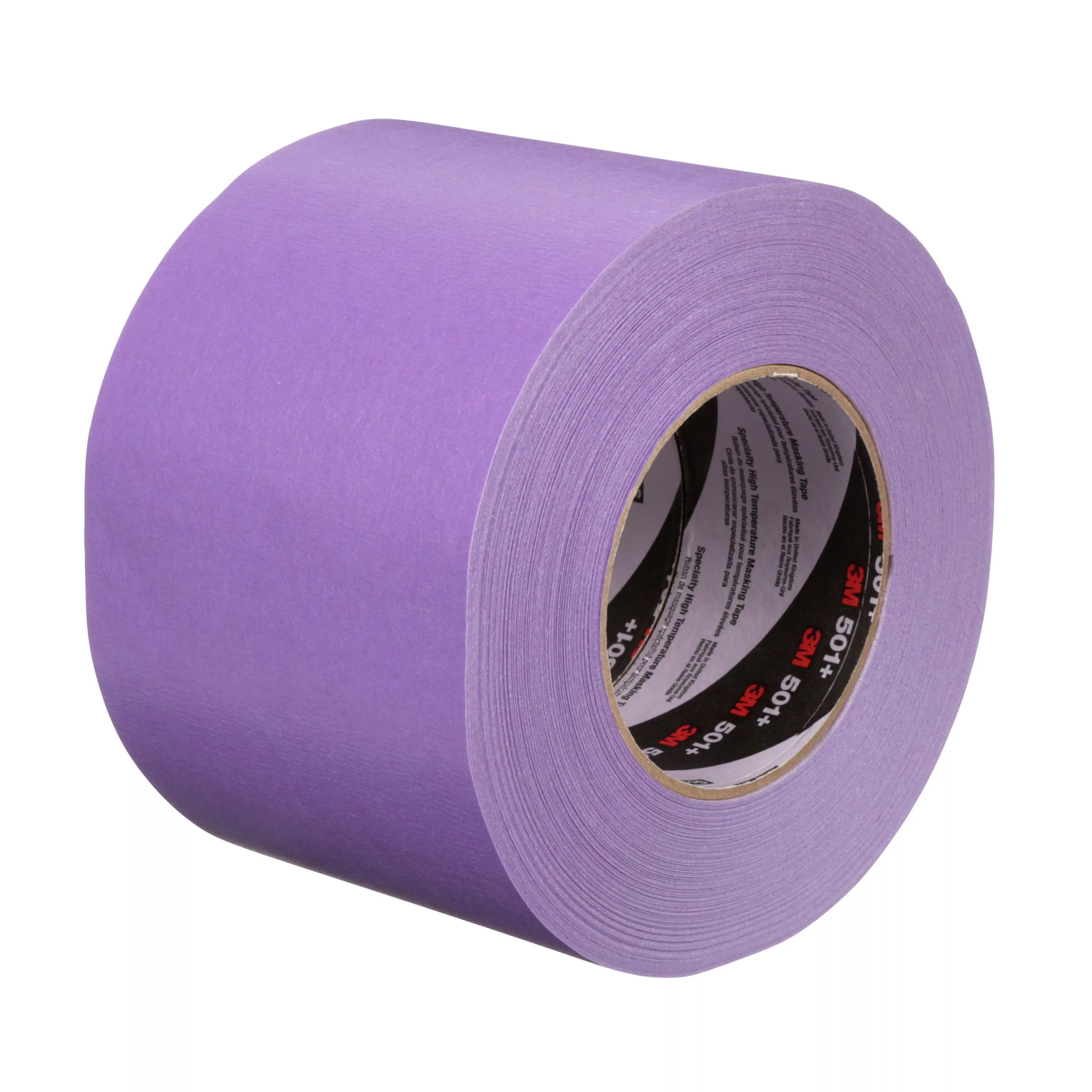 3M™ Specialty High Temperature Masking Tape 501+, Purple, 100 mm x 55
m,
 8 Rolls/Case