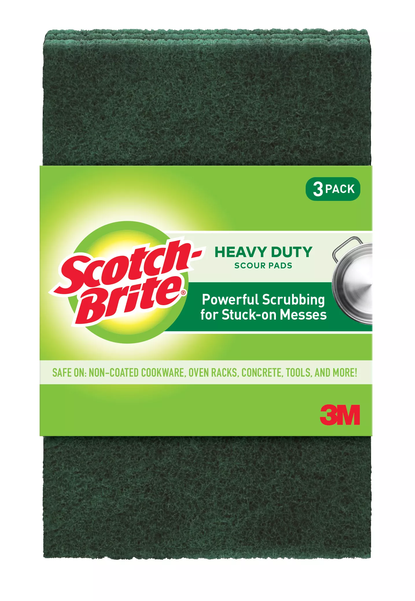 SKU 7100022806 | Scotch-Brite® Heavy Duty Scour Pad 223-10