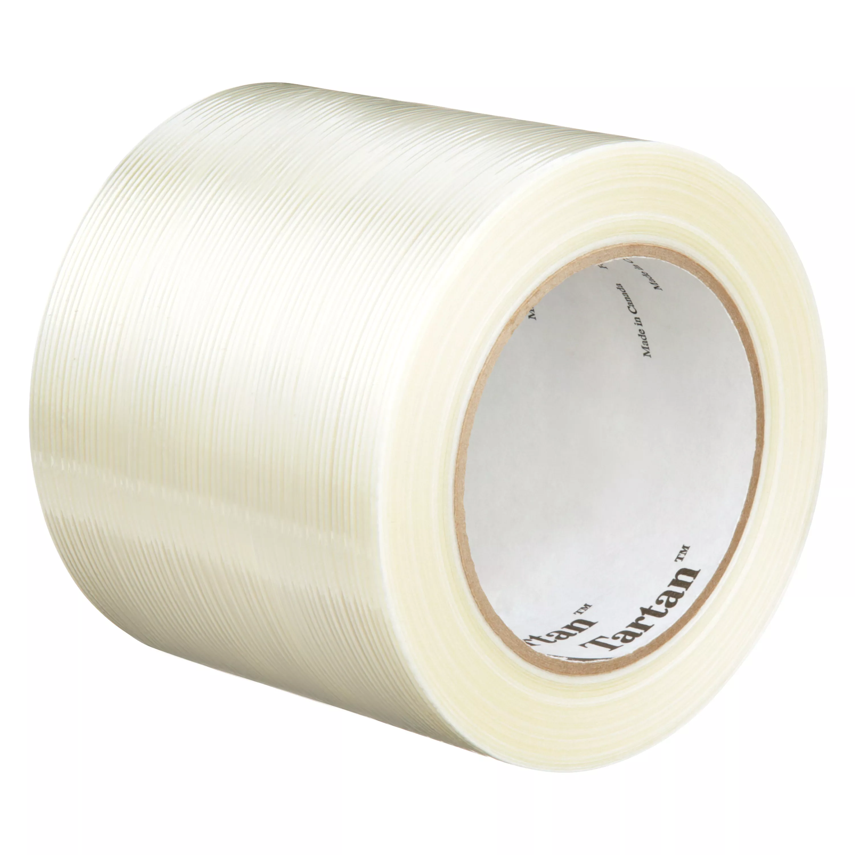 Tartan™ Filament Tape 8934, Clear, 72 mm x 55 m, 4 mil, 12 Roll/Case