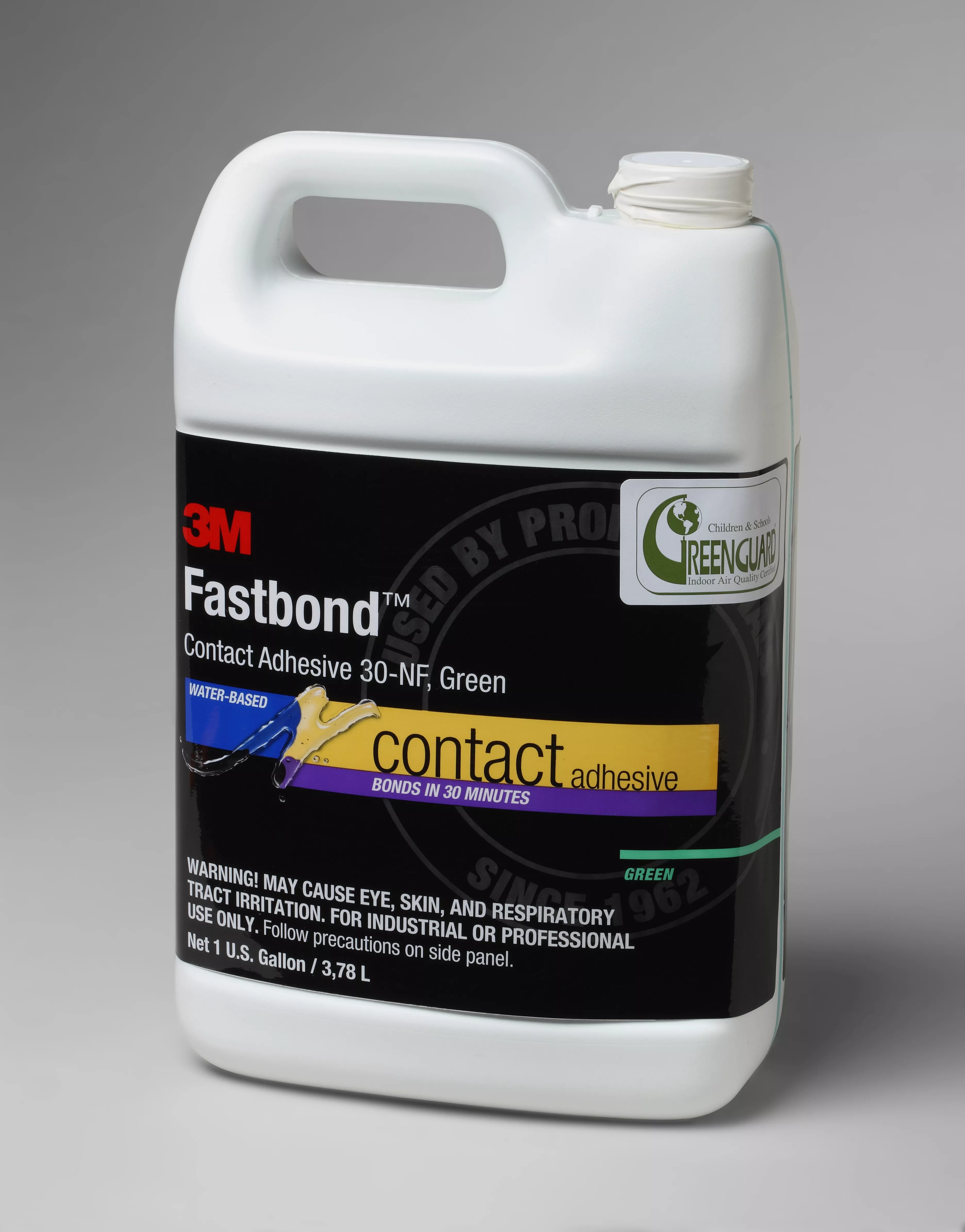 3M™ Fastbond™ Contact Adhesive 30NF, Green, 270 Gallon Returnable Tote
with Cage, IBC