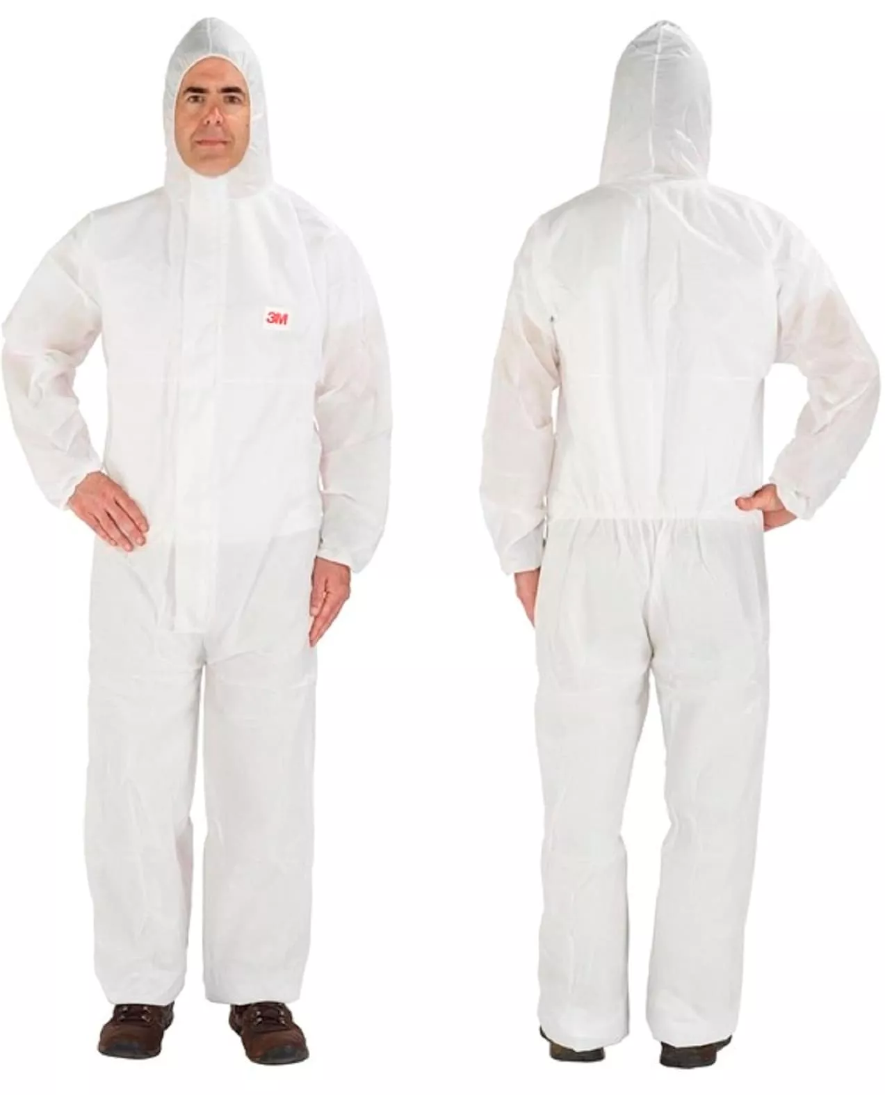 3M™ Disposable Protective Coverall 4515-M, White, Type 5/6, 20 ea/Case