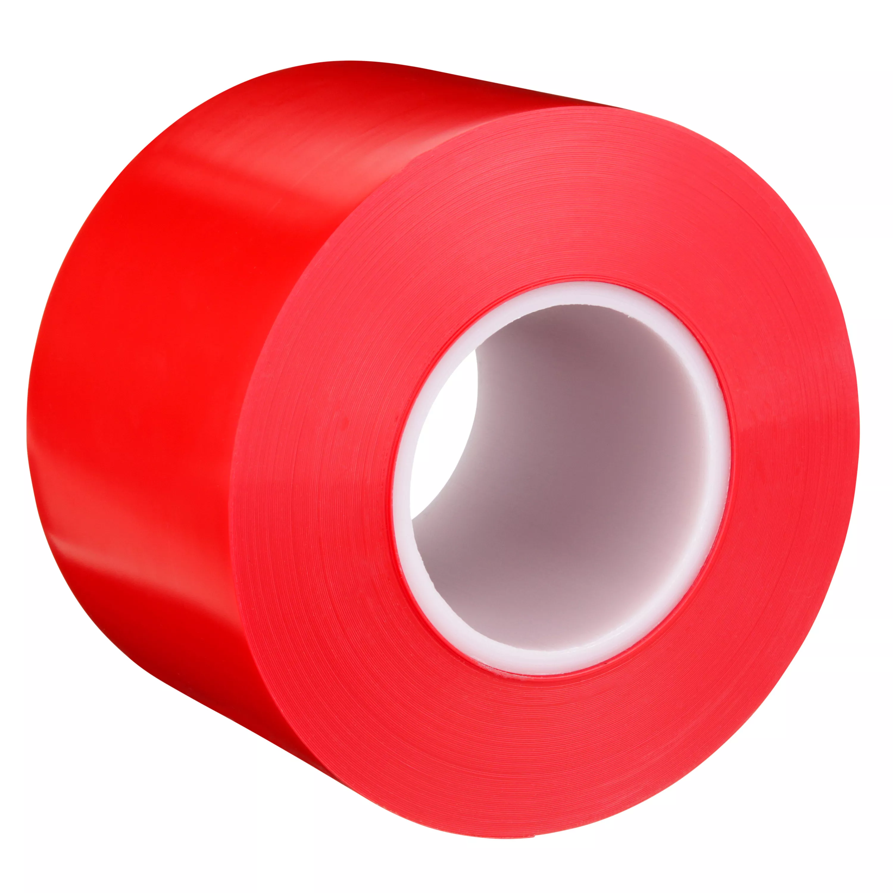 3M™ Durable Floor Marking Tape 971, Red, 4 in x 36 yd, 17 mil, 3 Rolls/Case, Individually Wrapped Conveniently Packaged