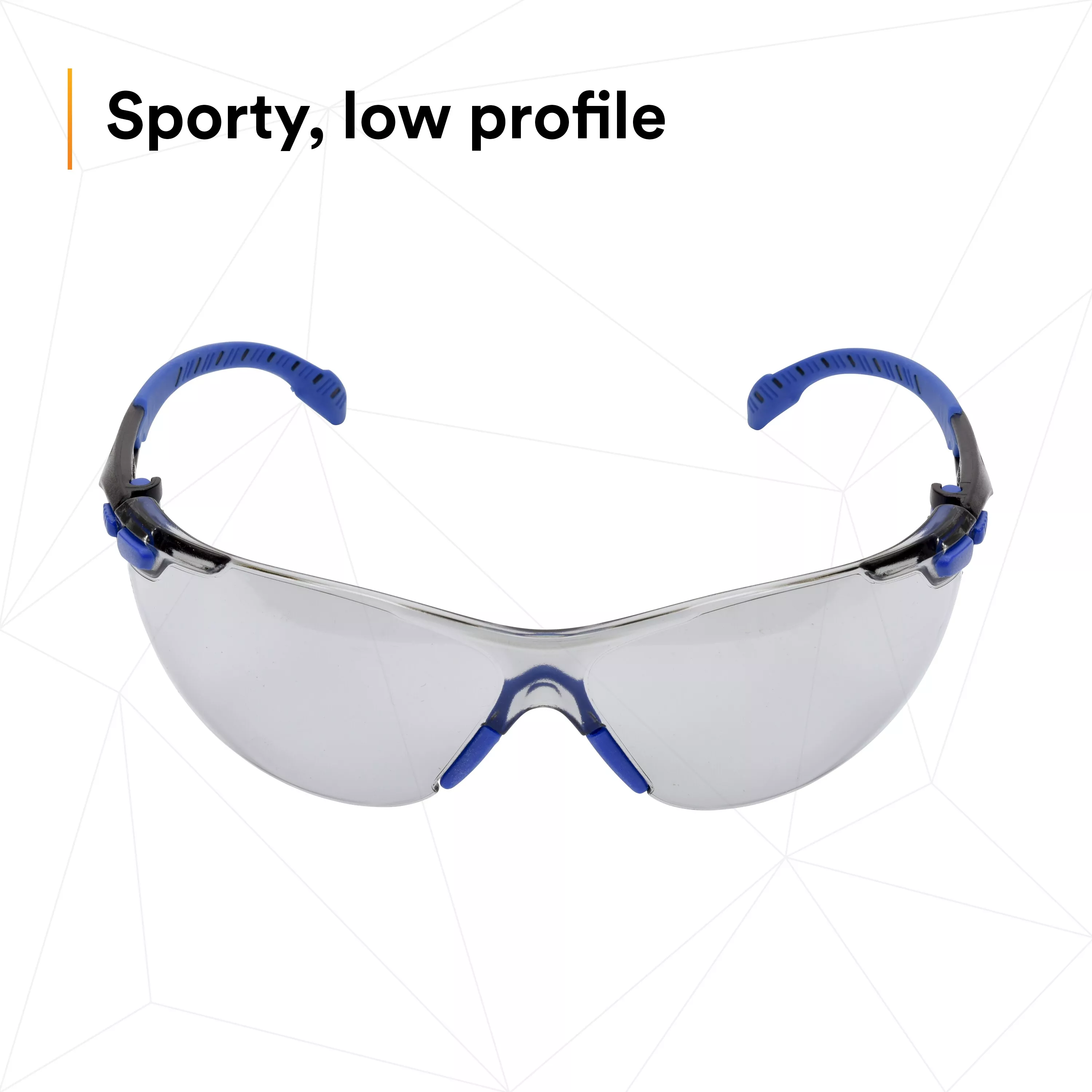 Product Number S1107SGAF | 3M™ Solus™ Protective Eyewear 1000 Series S1107SGAF Blue/Black