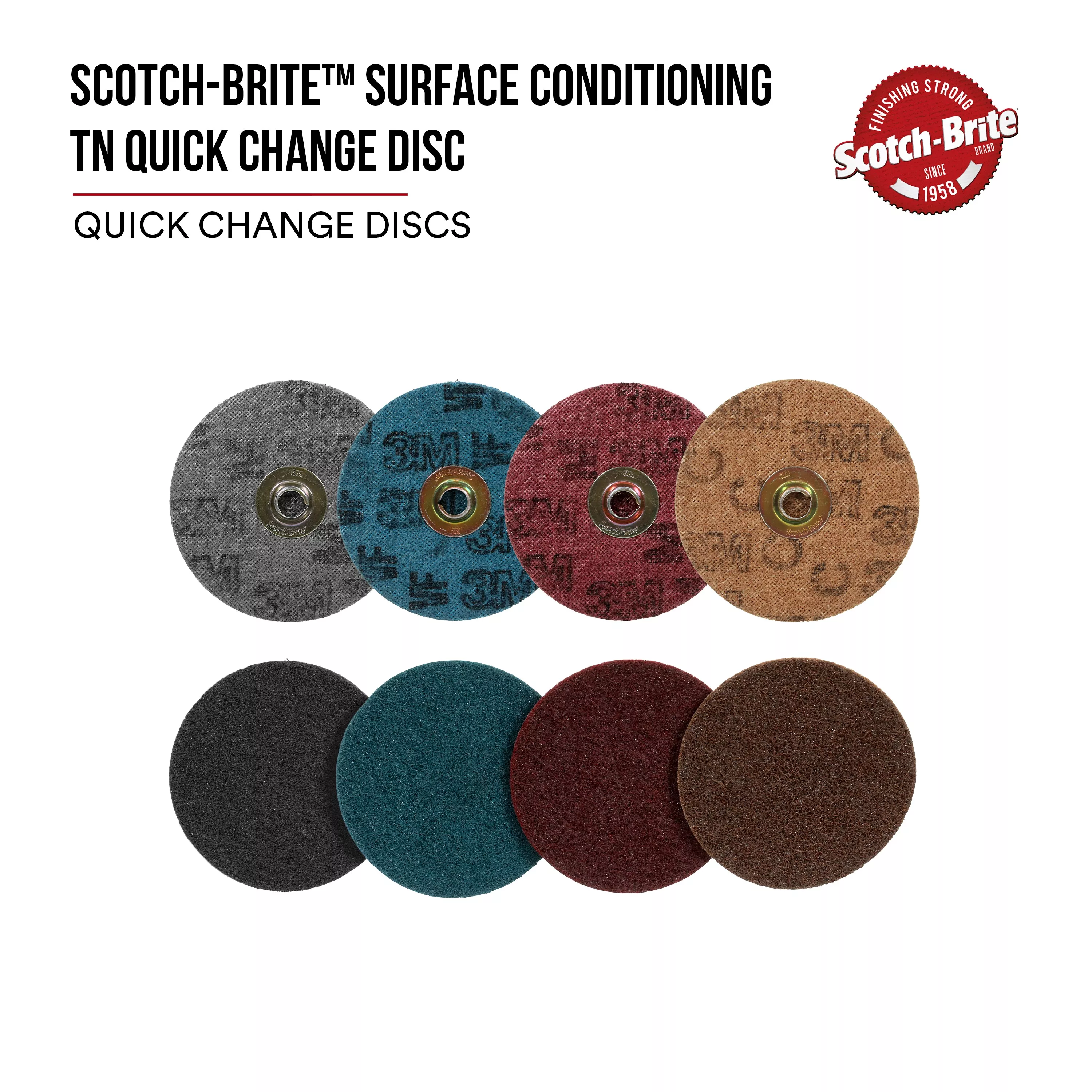 SKU 7000120959 | Scotch-Brite™ Surface Conditioning TN Quick Change Disc