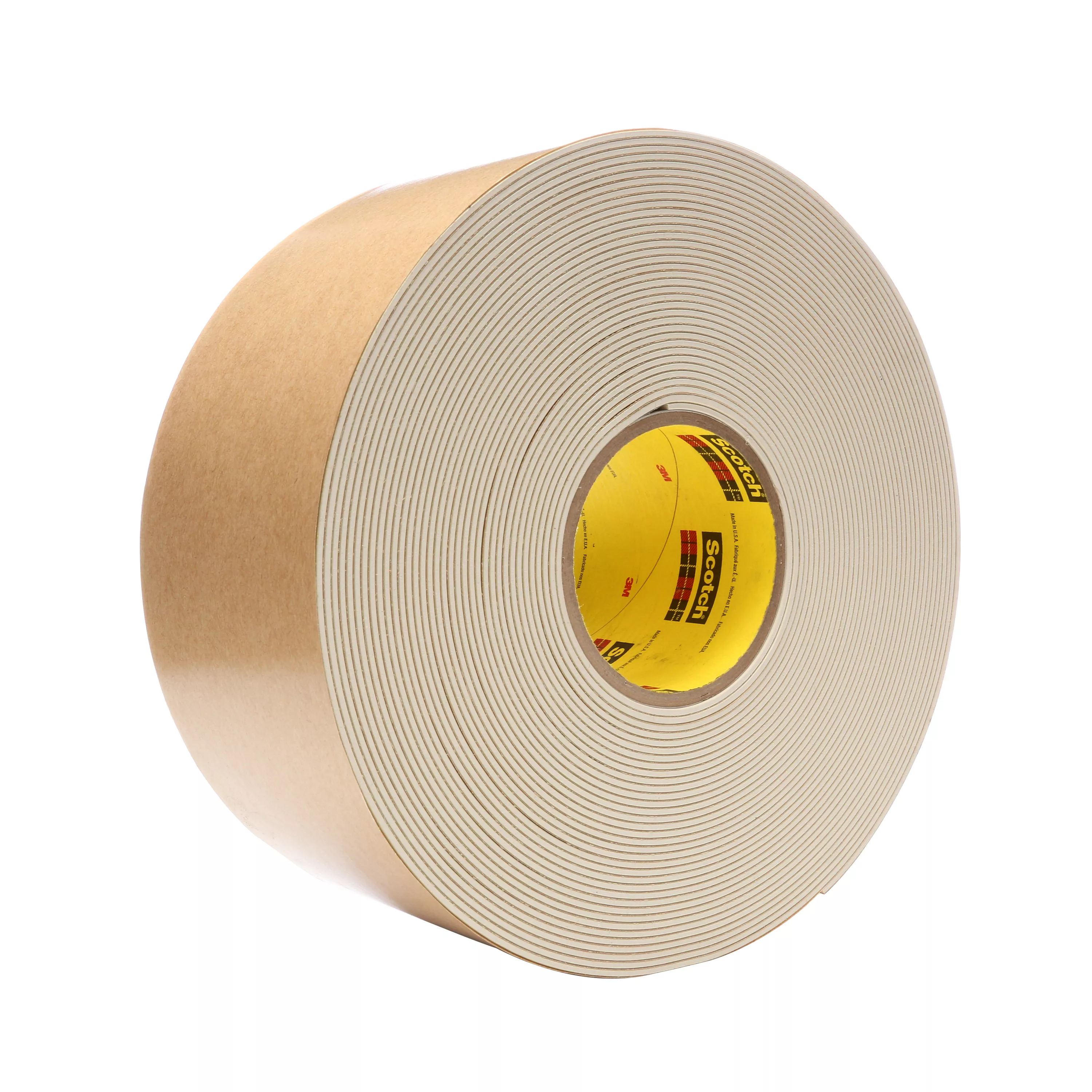 3M™ Impact Stripping Tape 528, Tan, 4 in x 20 yd, 82 mil, 2 Roll/Case