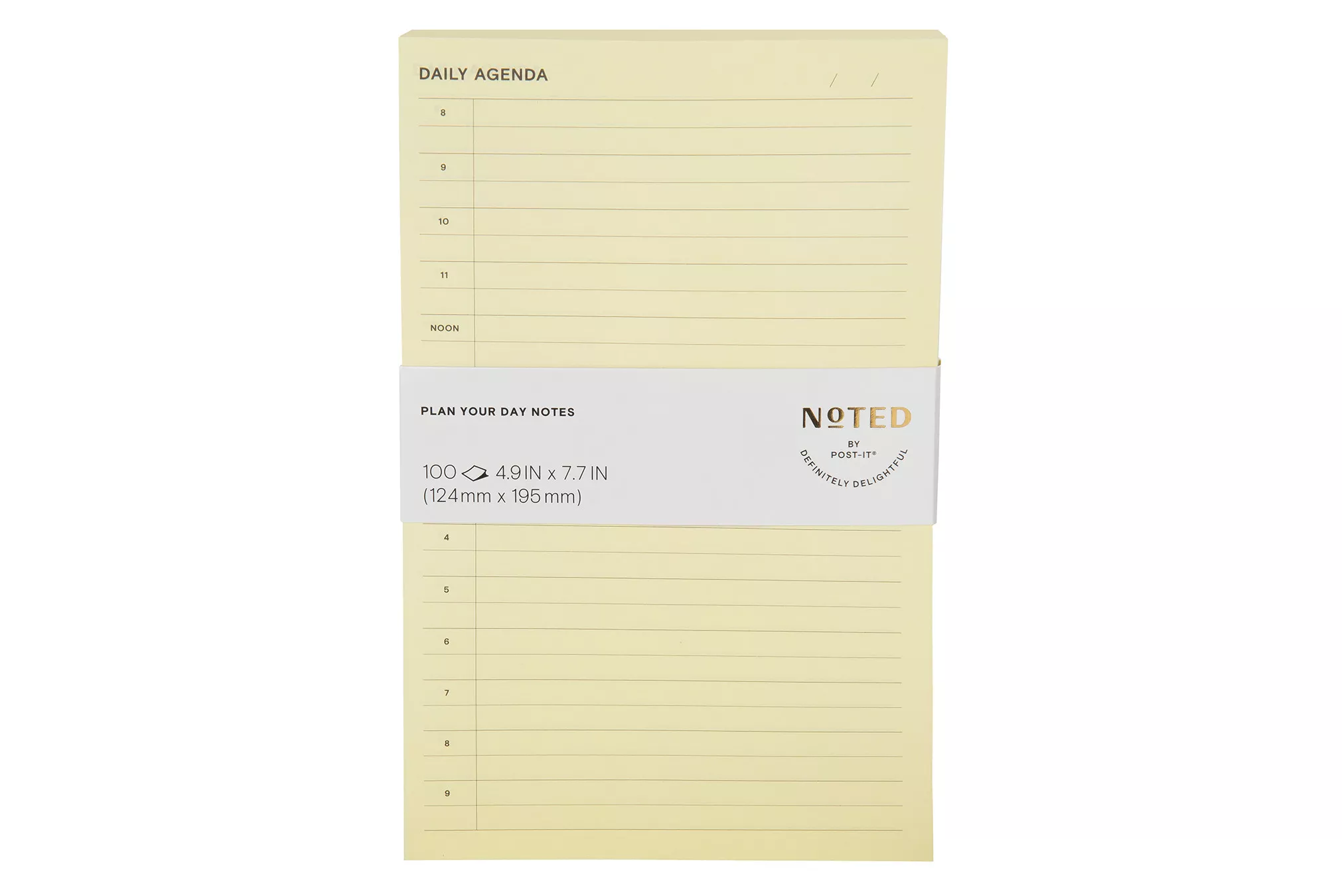 UPC 00638060855546 | Post-it® Printed Notes NTD-58-YLW