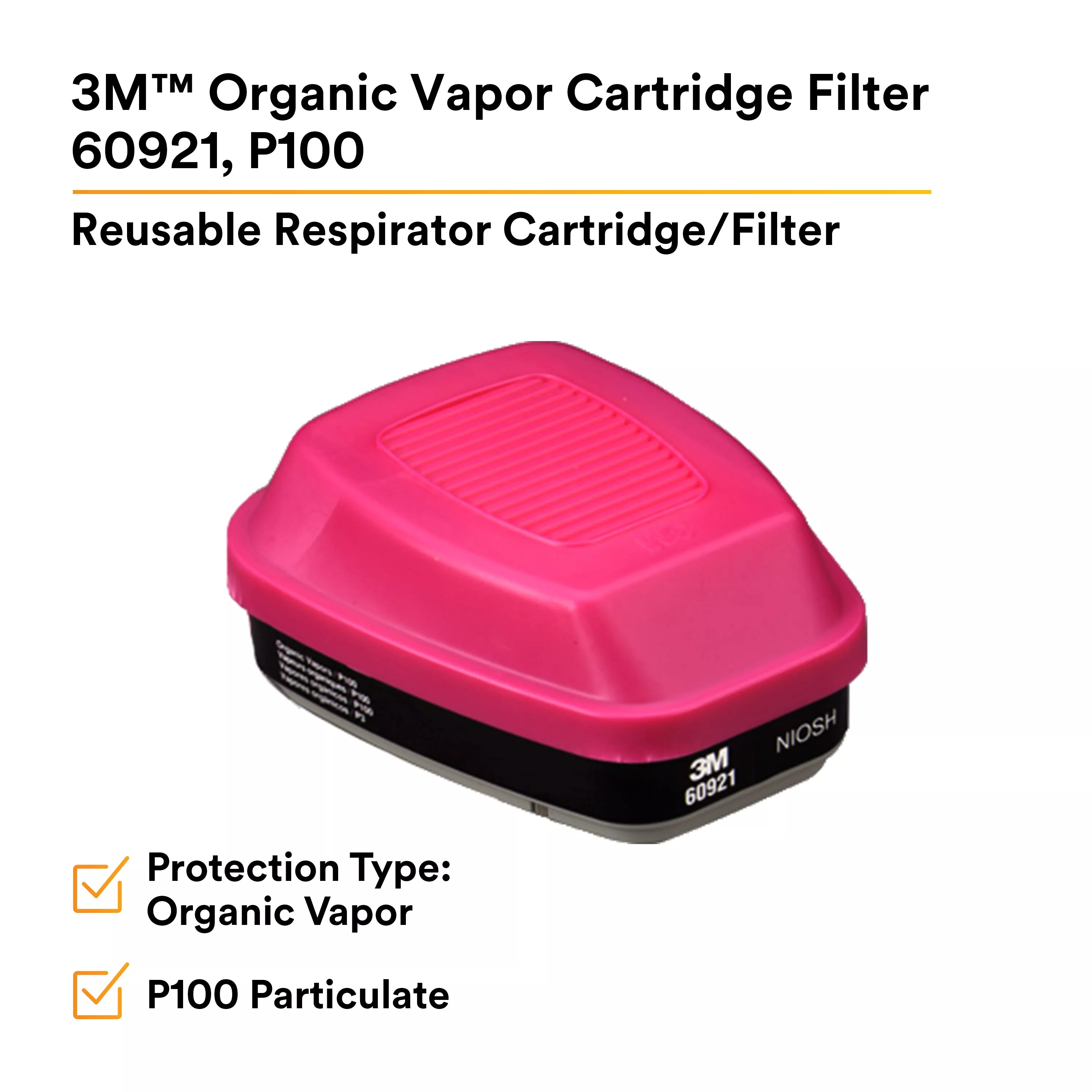 UPC 50051138464658 | 3M™ Organic Vapor Cartridge/Filter 60921