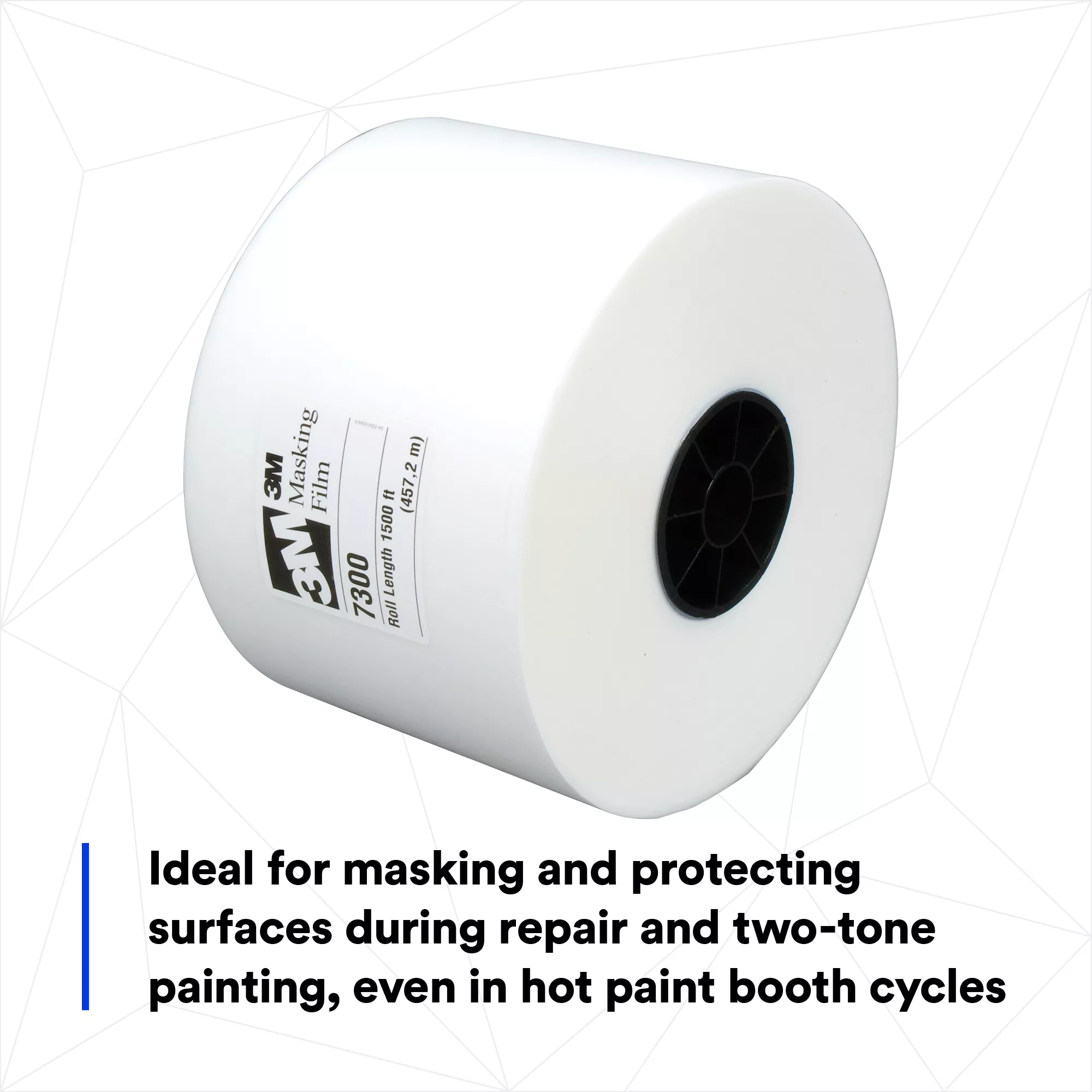 Product Number 7300 | 3M™ High Temperature Paint Masking Film 7300