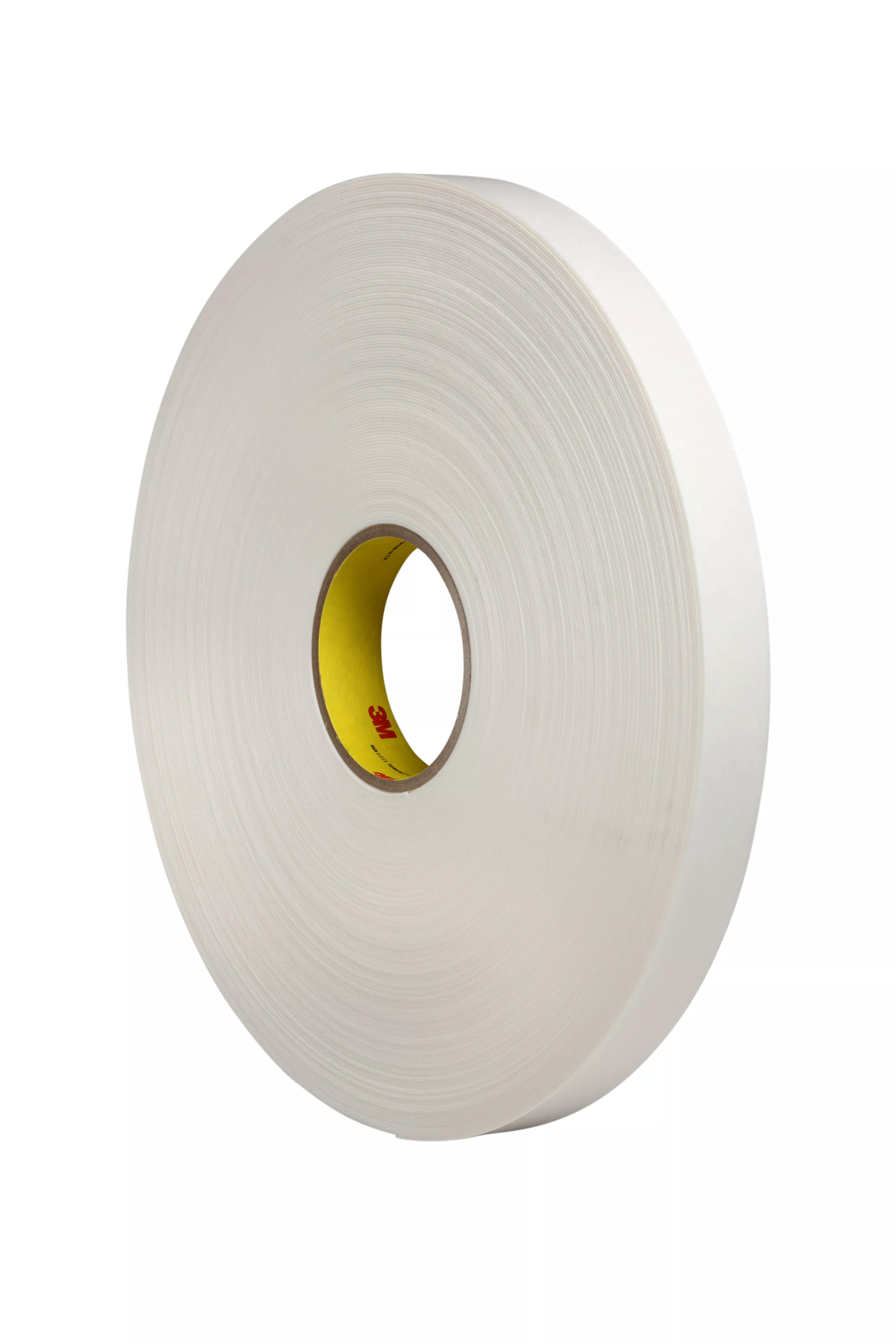 3M™ Double Coated Polyethylene Foam Tape 4462W, White, 54 in x 72 yd, 31
mil, 1 roll per case