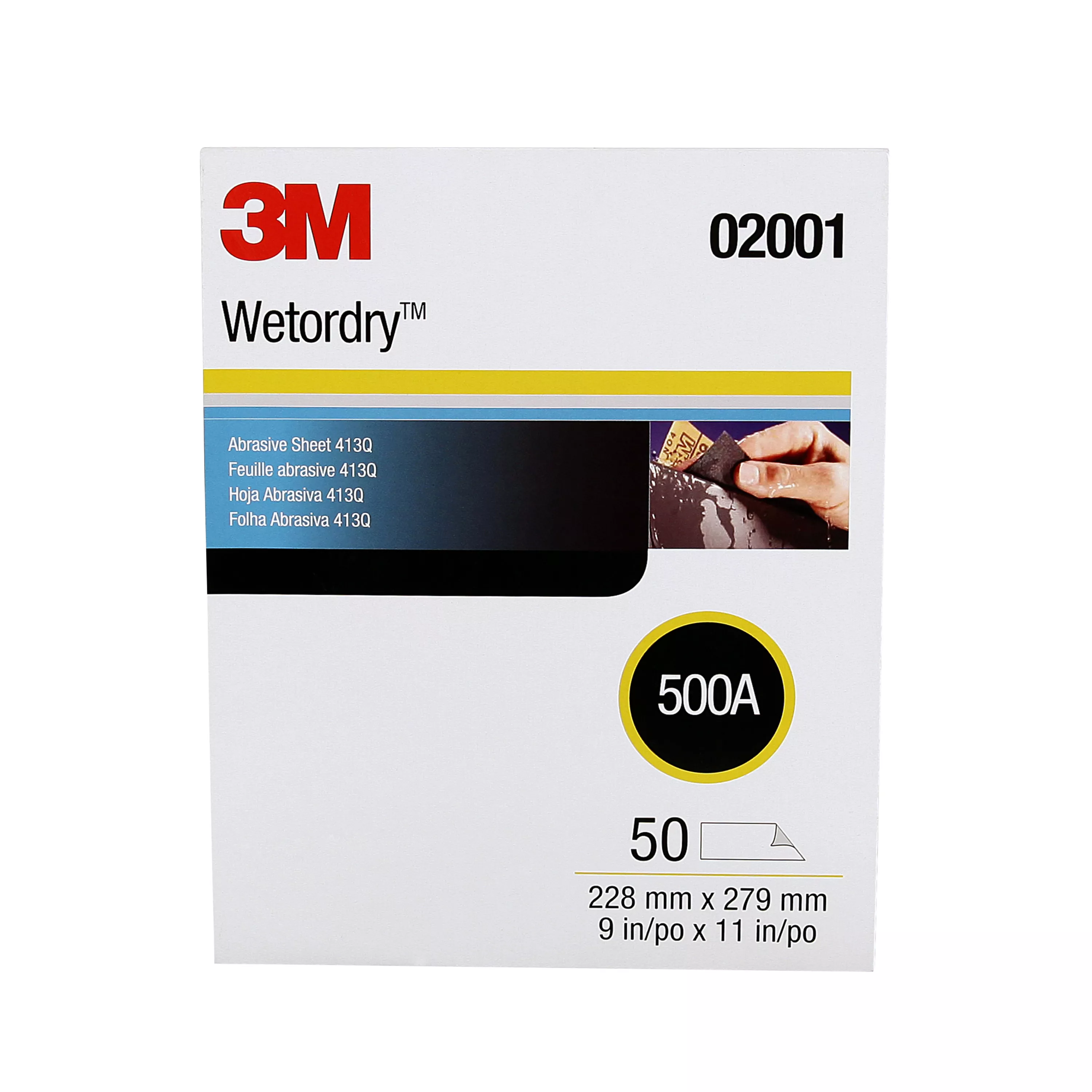 SKU 7000118291 | 3M™ Wetordry™ Abrasive Sheet 413Q