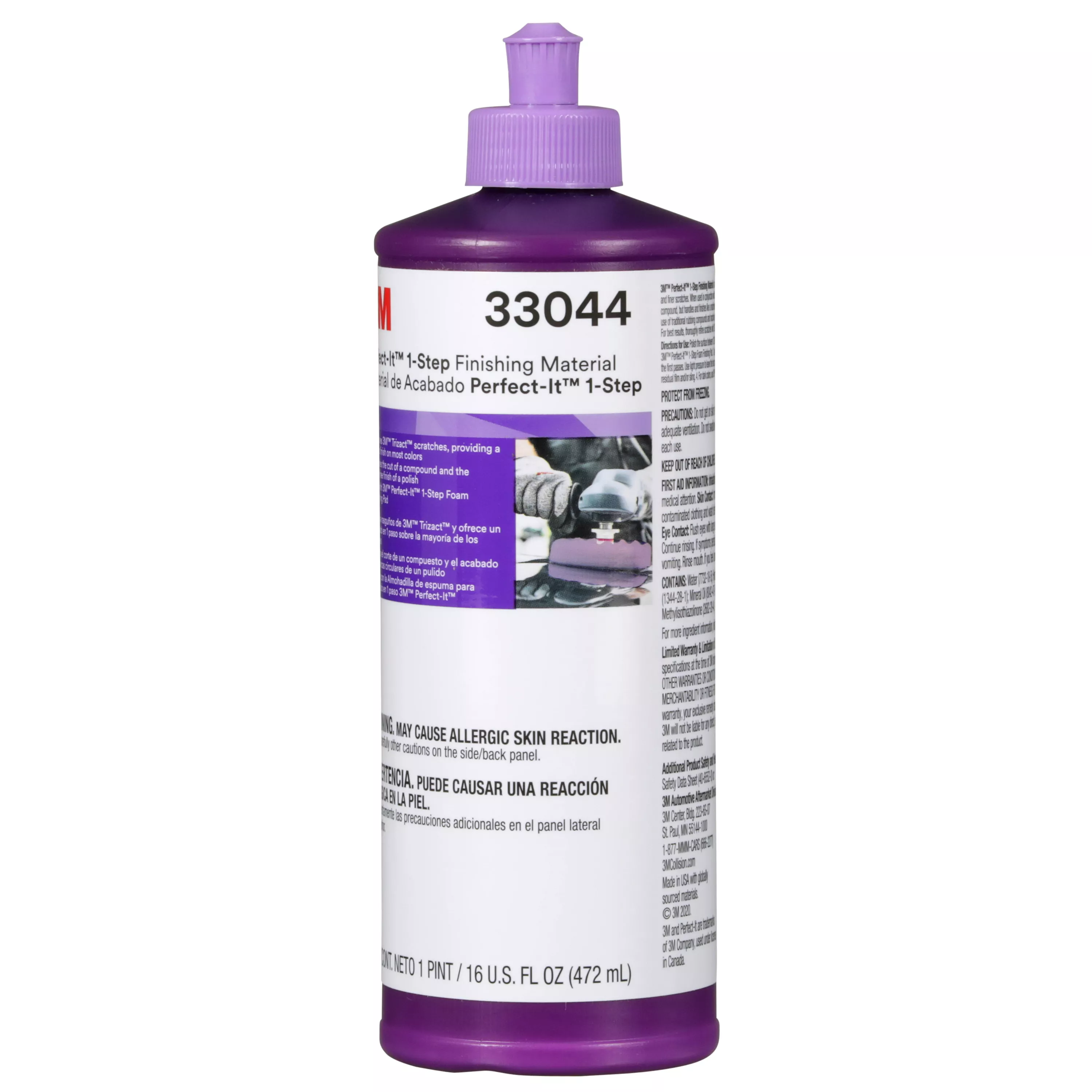 Product Number 33044 | 3M™ Perfect-It™ 1-Step Finishing Material 33044