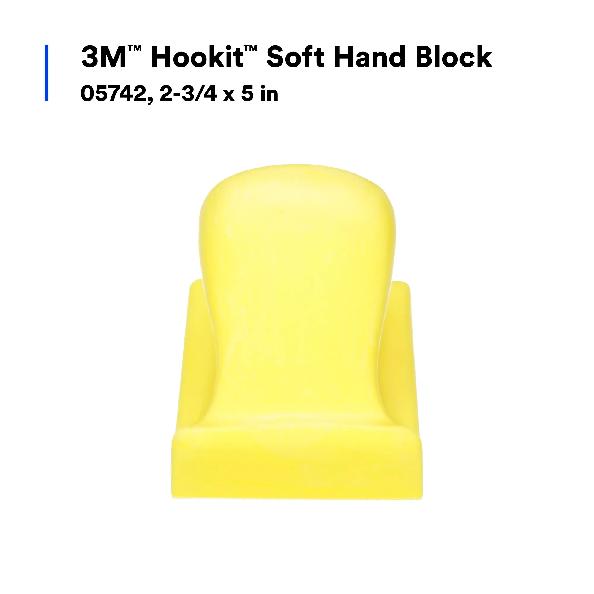 SKU 7000045436 | 3M™ Hookit™ Soft Hand Block