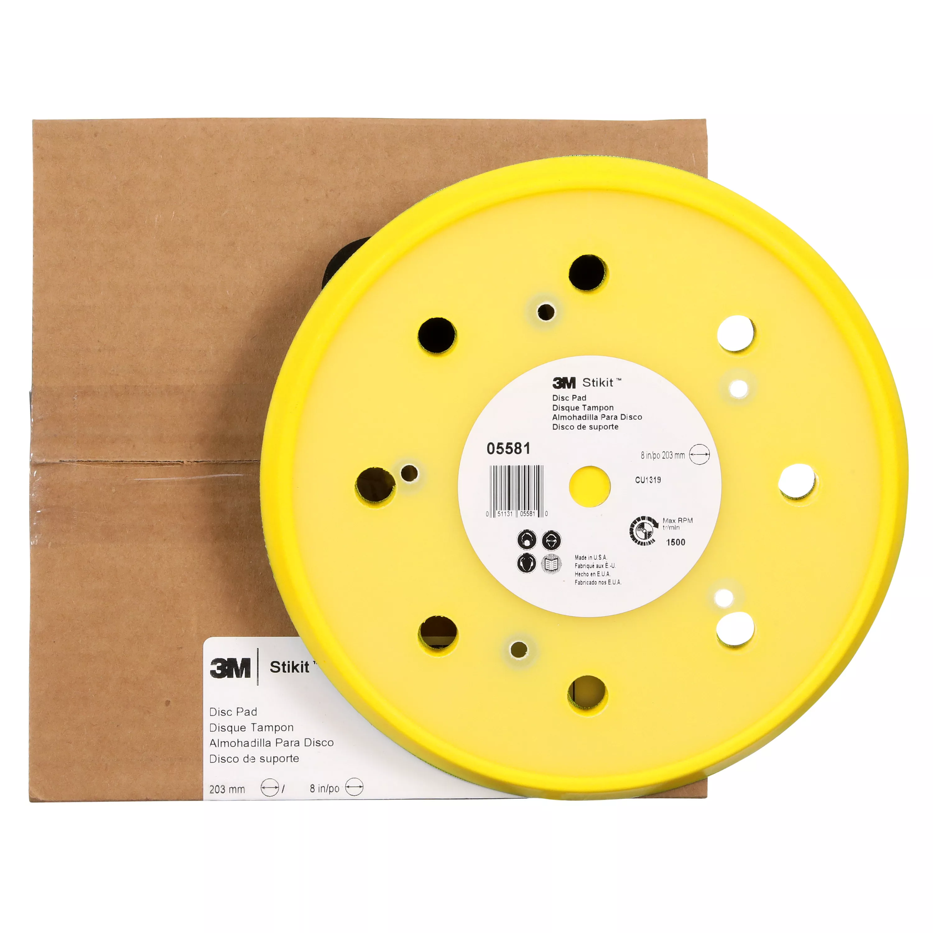 SKU 7100089474 | 3M™ Stikit™ Disc Pad Dust Free