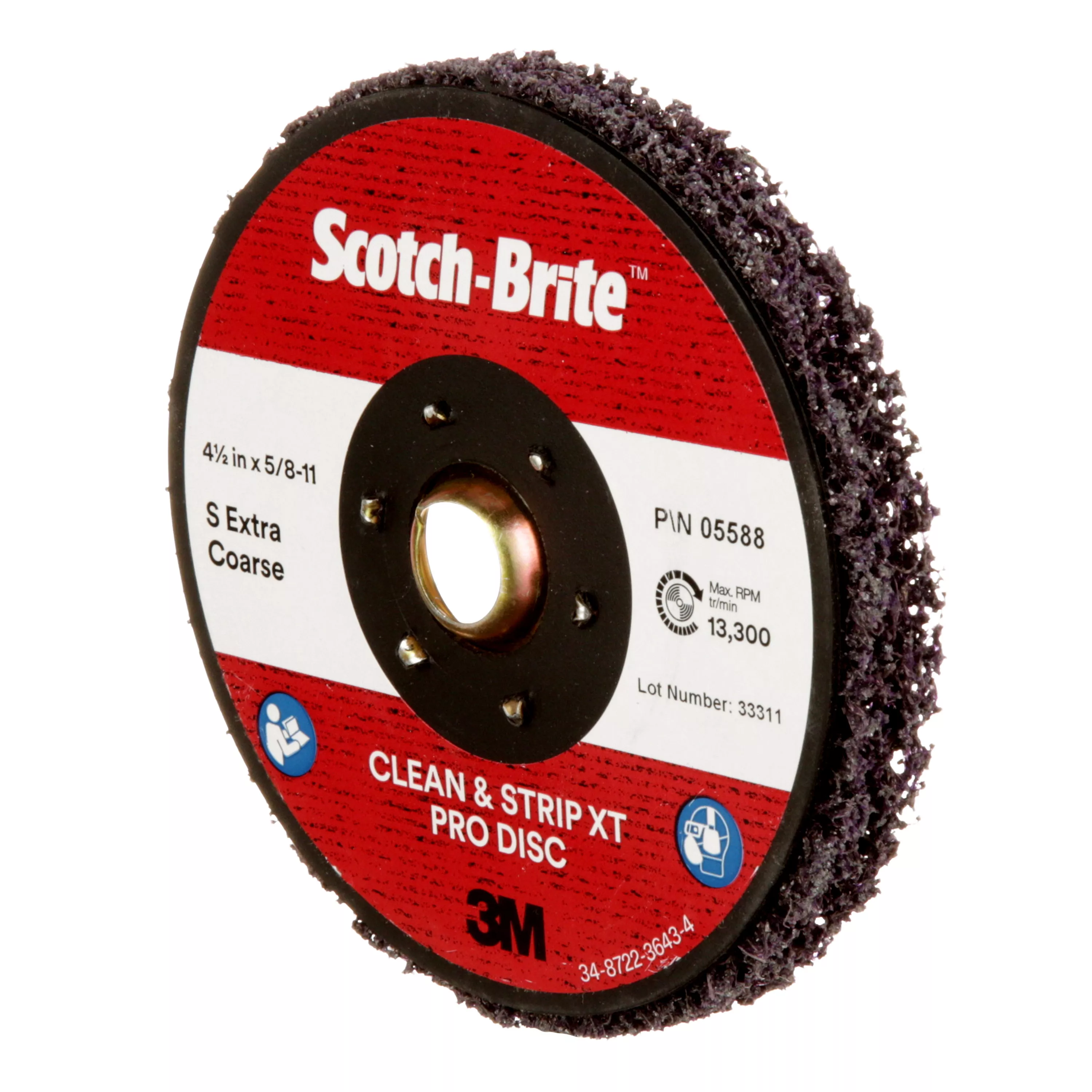 SKU 7100175464 | Scotch-Brite™ Clean and Strip XT Pro TN Quick Change Disc