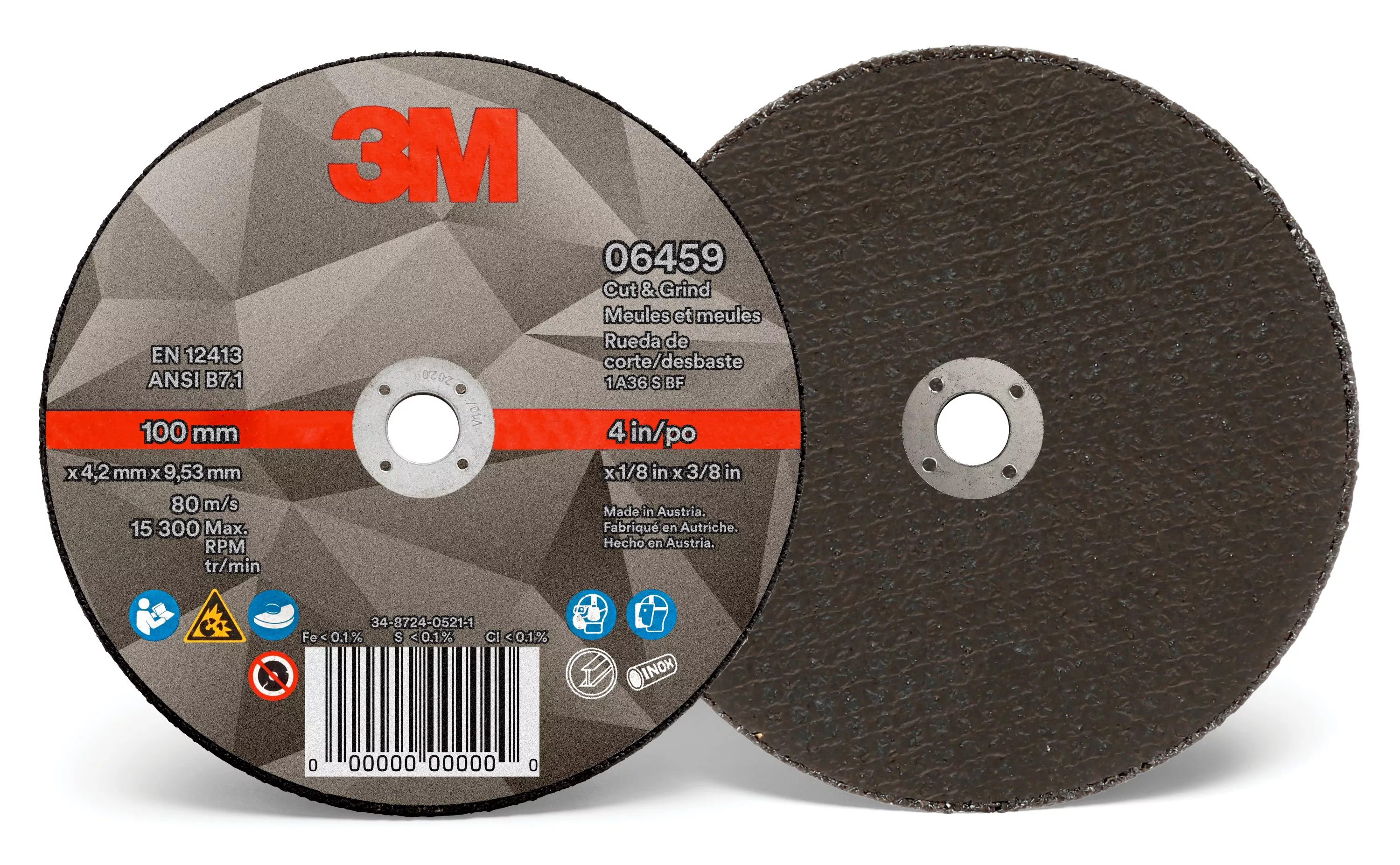 SKU 7100214075 | 3M™ Cut & Grind Wheel
