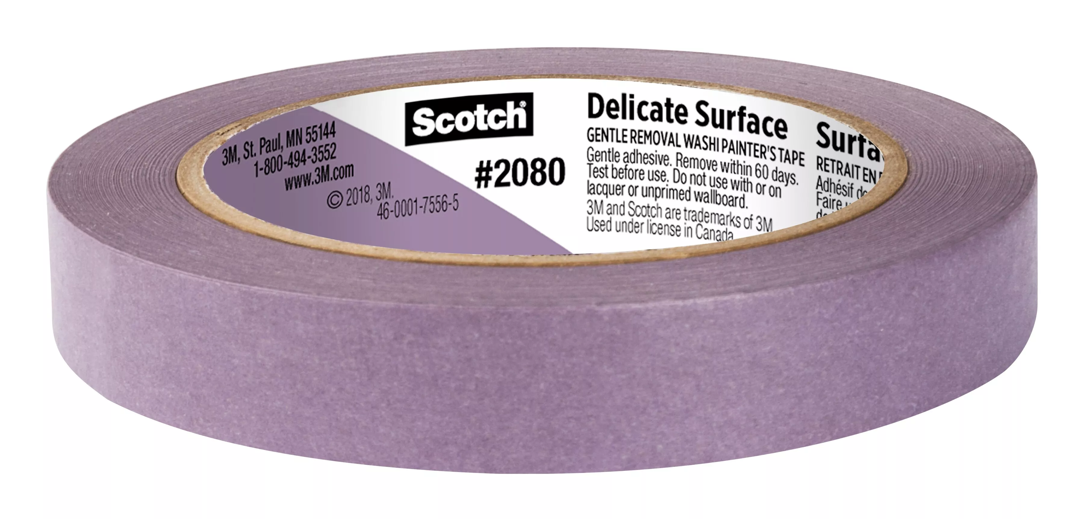Product Number 2080 | Scotch® Delicate Surface Painter's Tape 2080-18EC