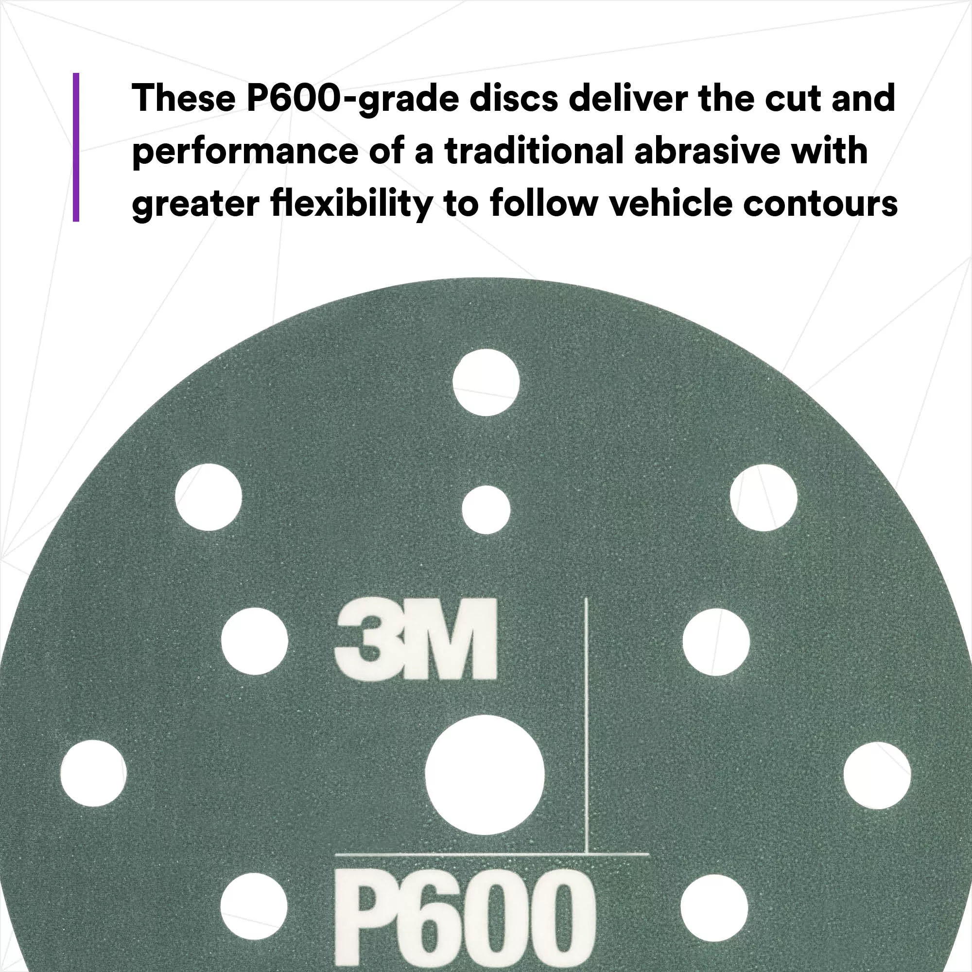 SKU 7000120194 | 3M™ Hookit™ Flexible Abrasive Disc 270J