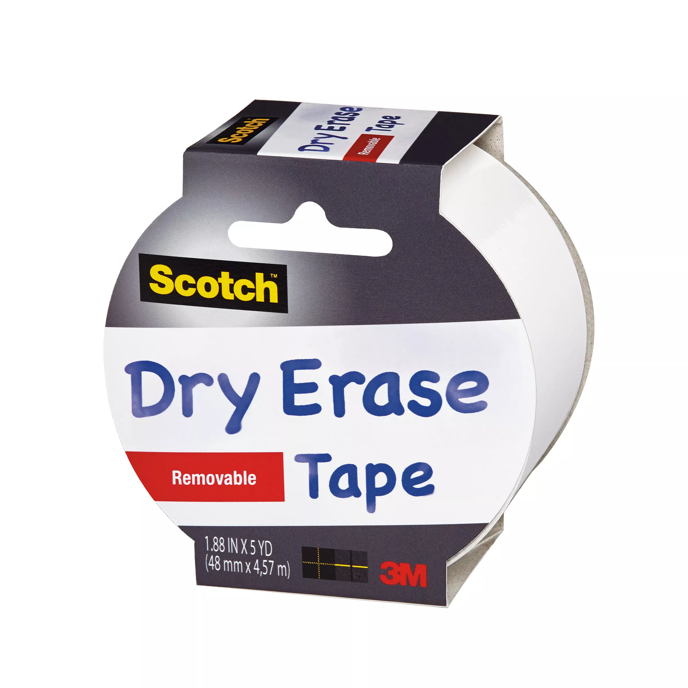 SKU 7100091379 | Scotch® Dry Erase Tape 1905R-DE-WHT