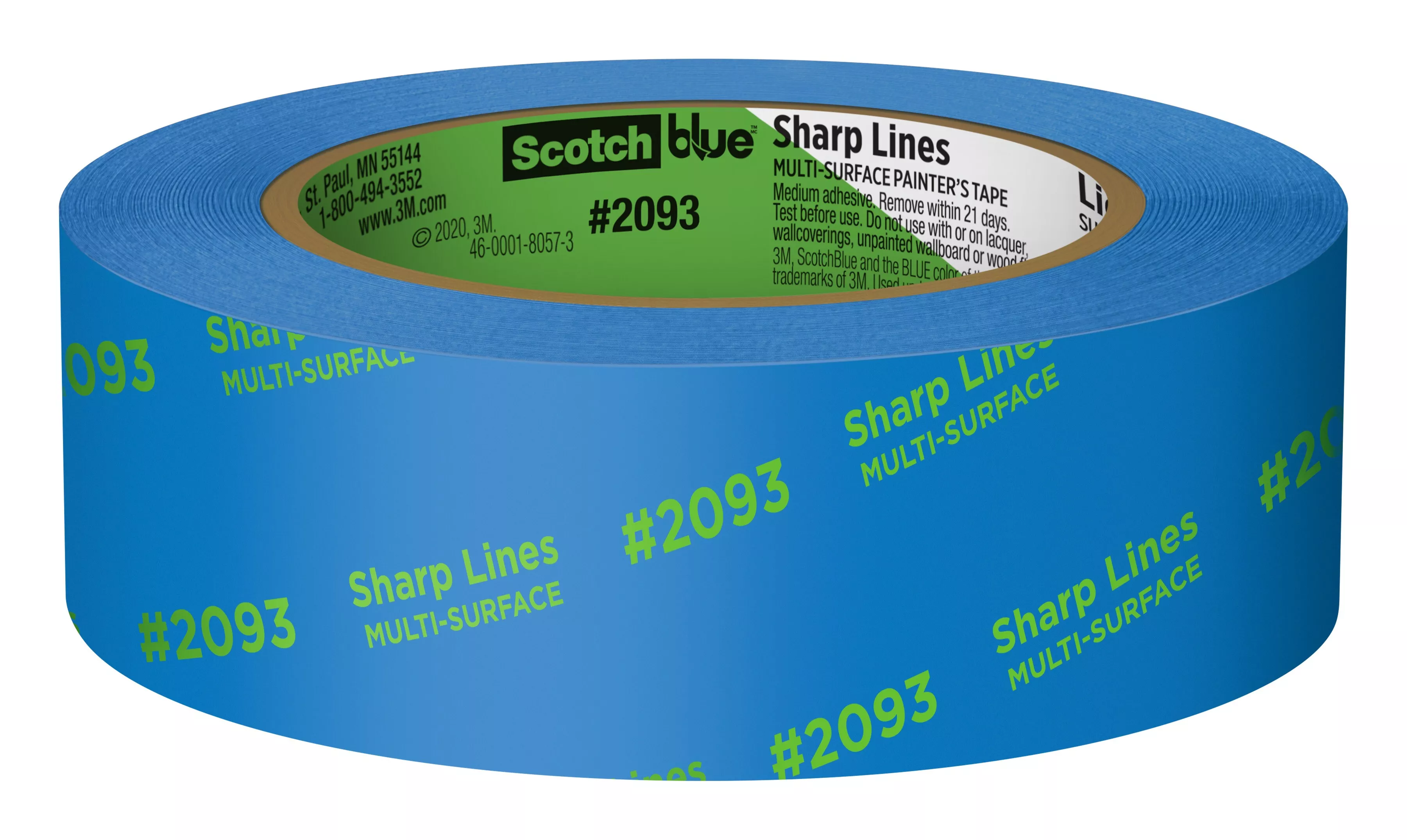 Product Number 2093 | ScotchBlue™ Sharp Lines Painter's Tape 2093-36NC