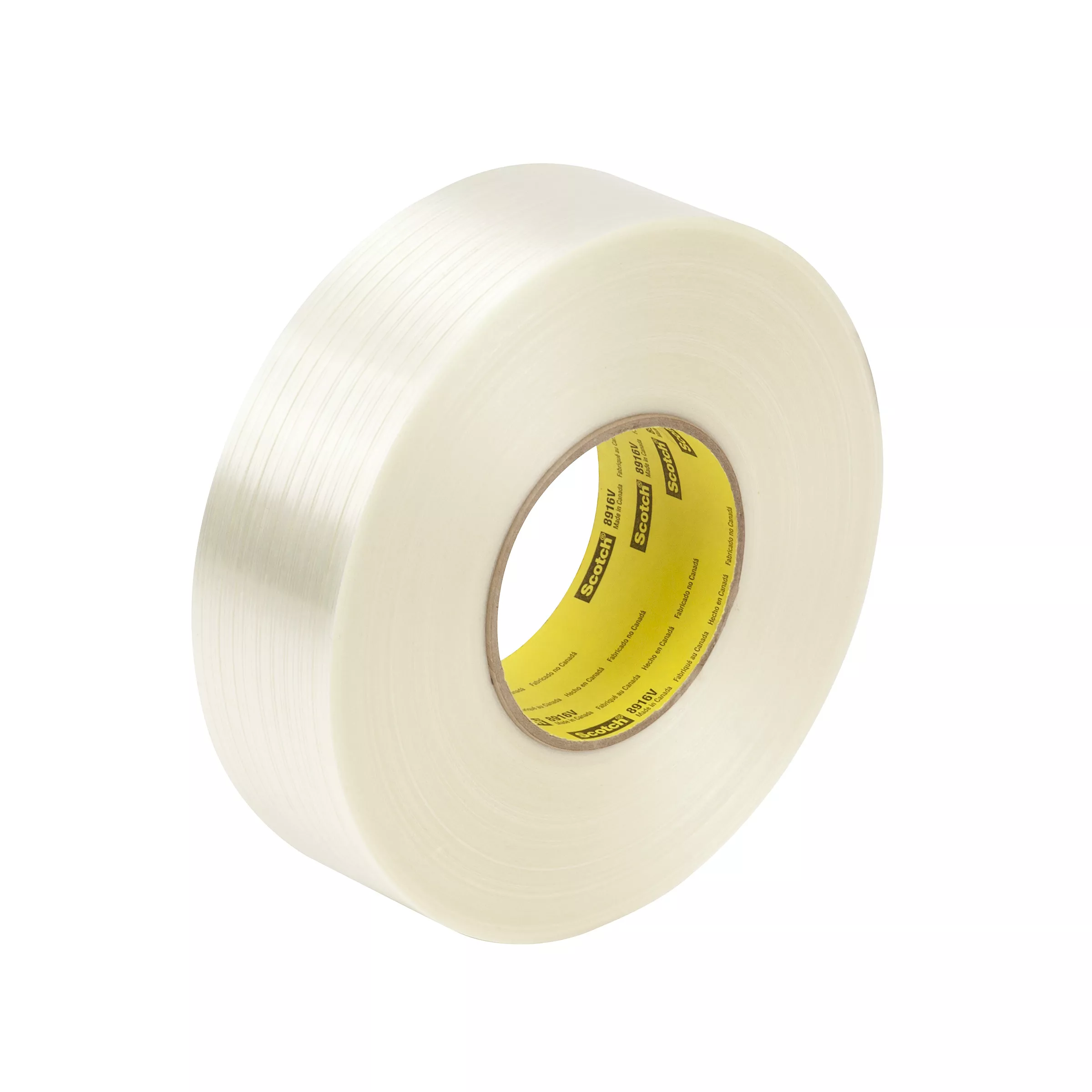Scotch® Filament Tape 8916V, Clear, 18 mm x 55 m, 6.8 mil, 6.8 mil, 48
Roll/Case