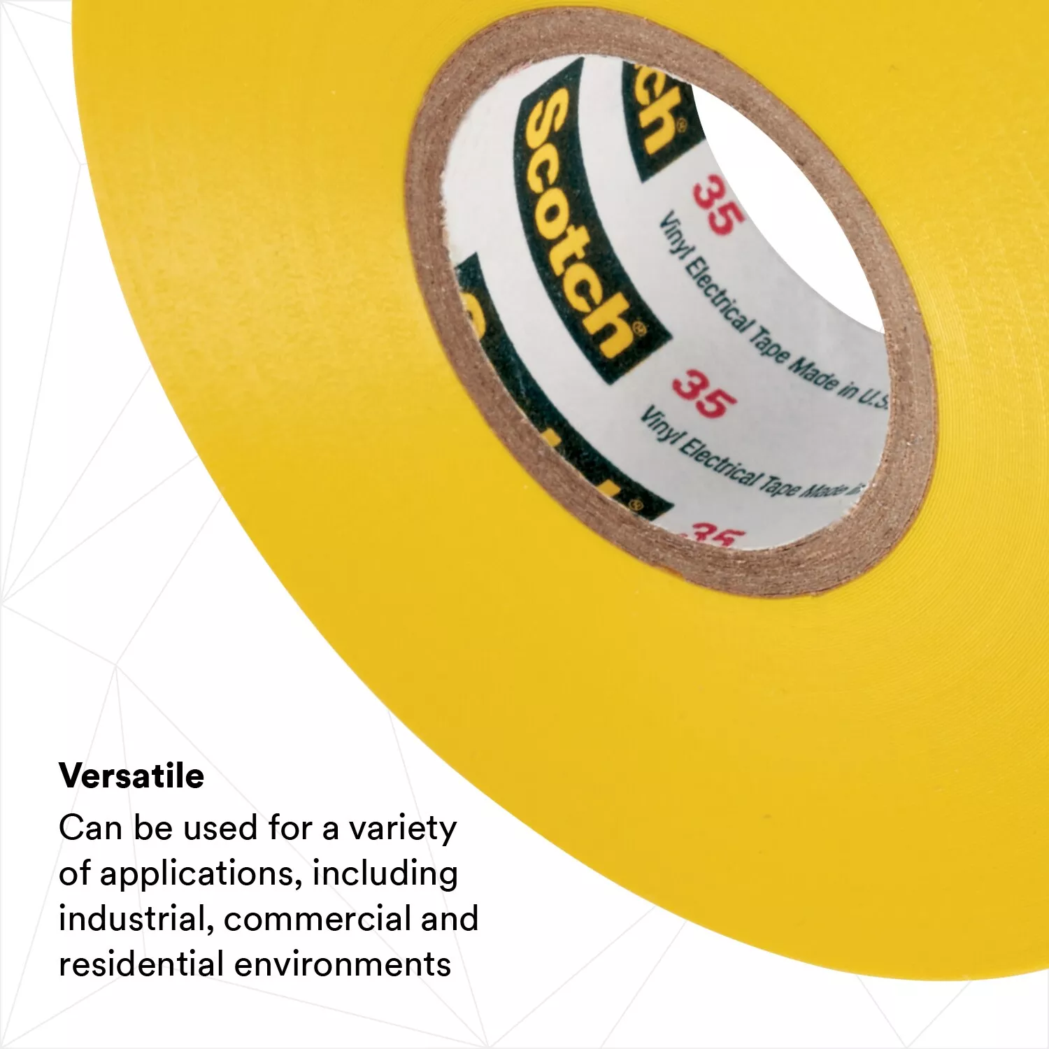SKU 7000006096 | Scotch® Vinyl Color Coding Electrical Tape 35