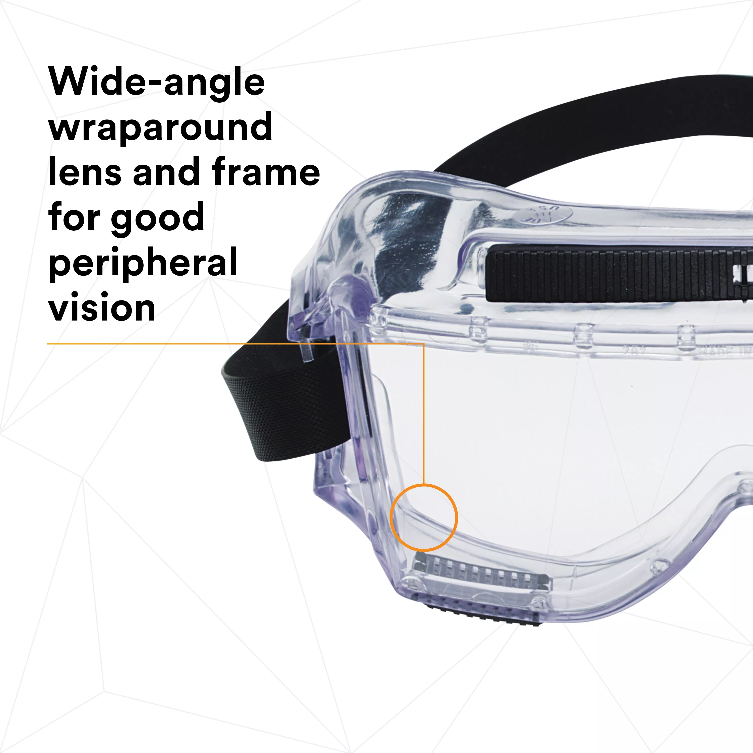 SKU 7000127565 | 3M™ Centurion™ Splash Safety Goggles 454
