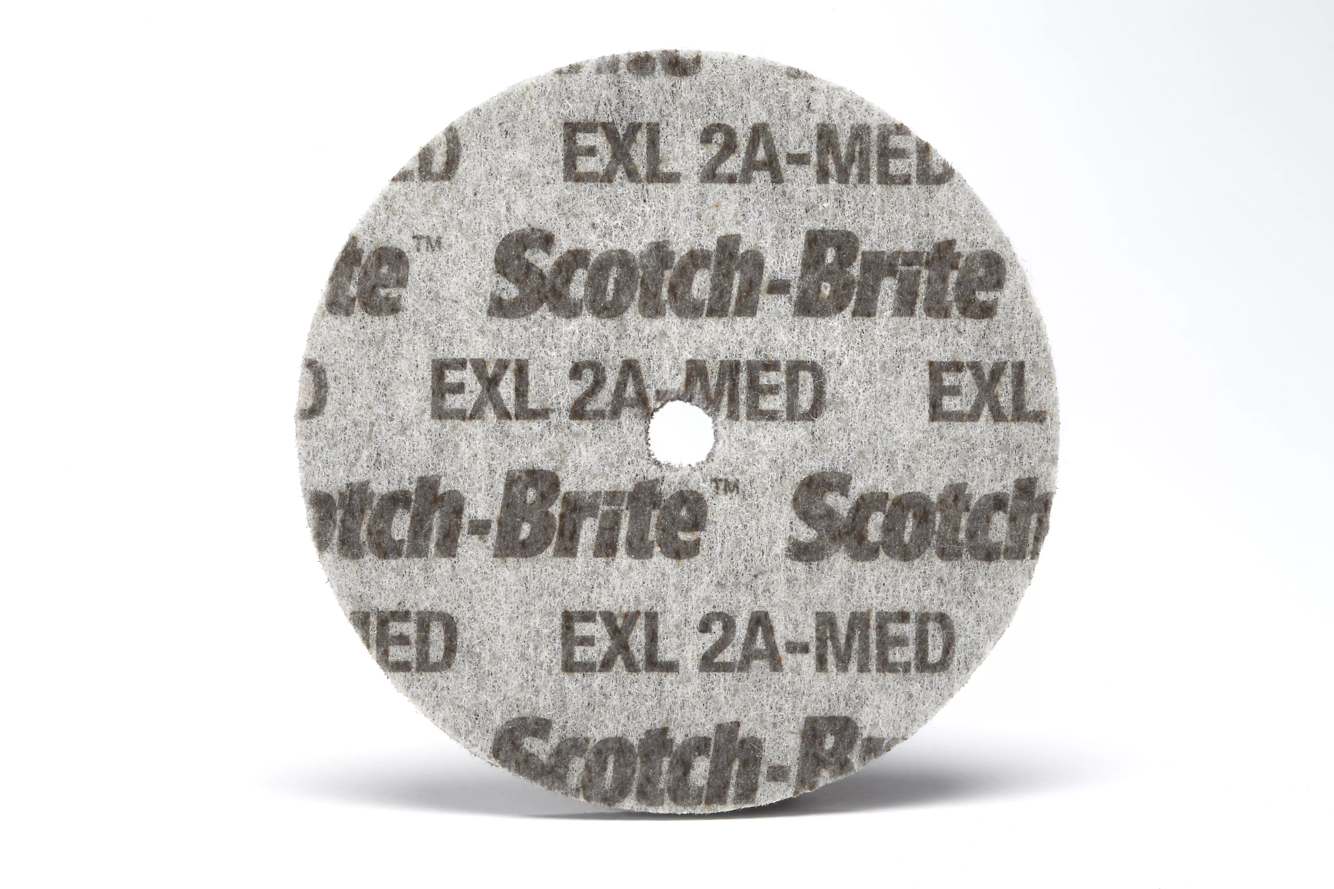 Scotch-Brite™ EXL Unitized Wheel, XL-UW, 2A Medium, 10 in x 1 in x 1-1/4
in, SPR 23962A, 1 ea/Case