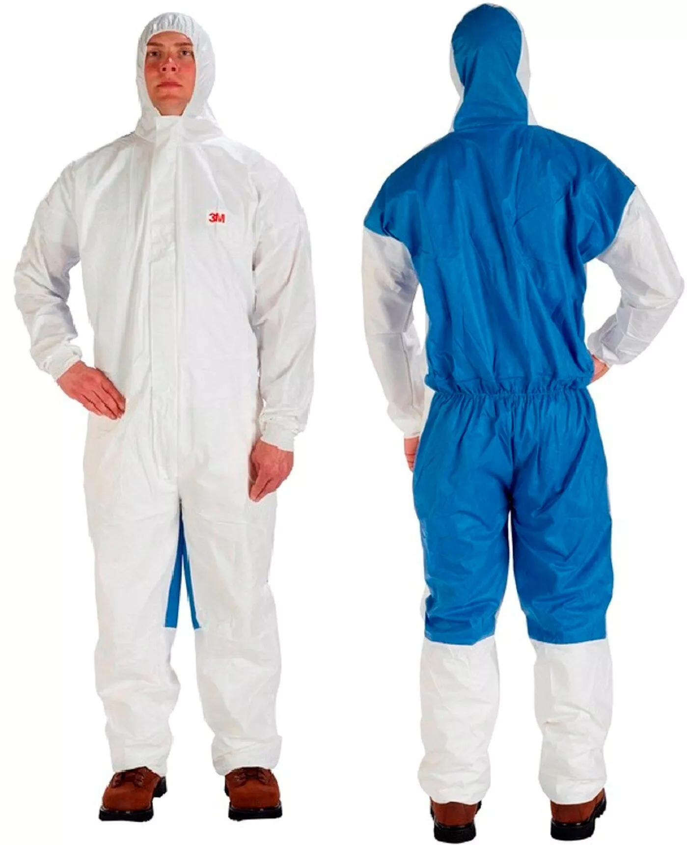 3M™ Protective Coverall 4535, White & Blue Type 5/6, Extra Large, 20 ea/Case