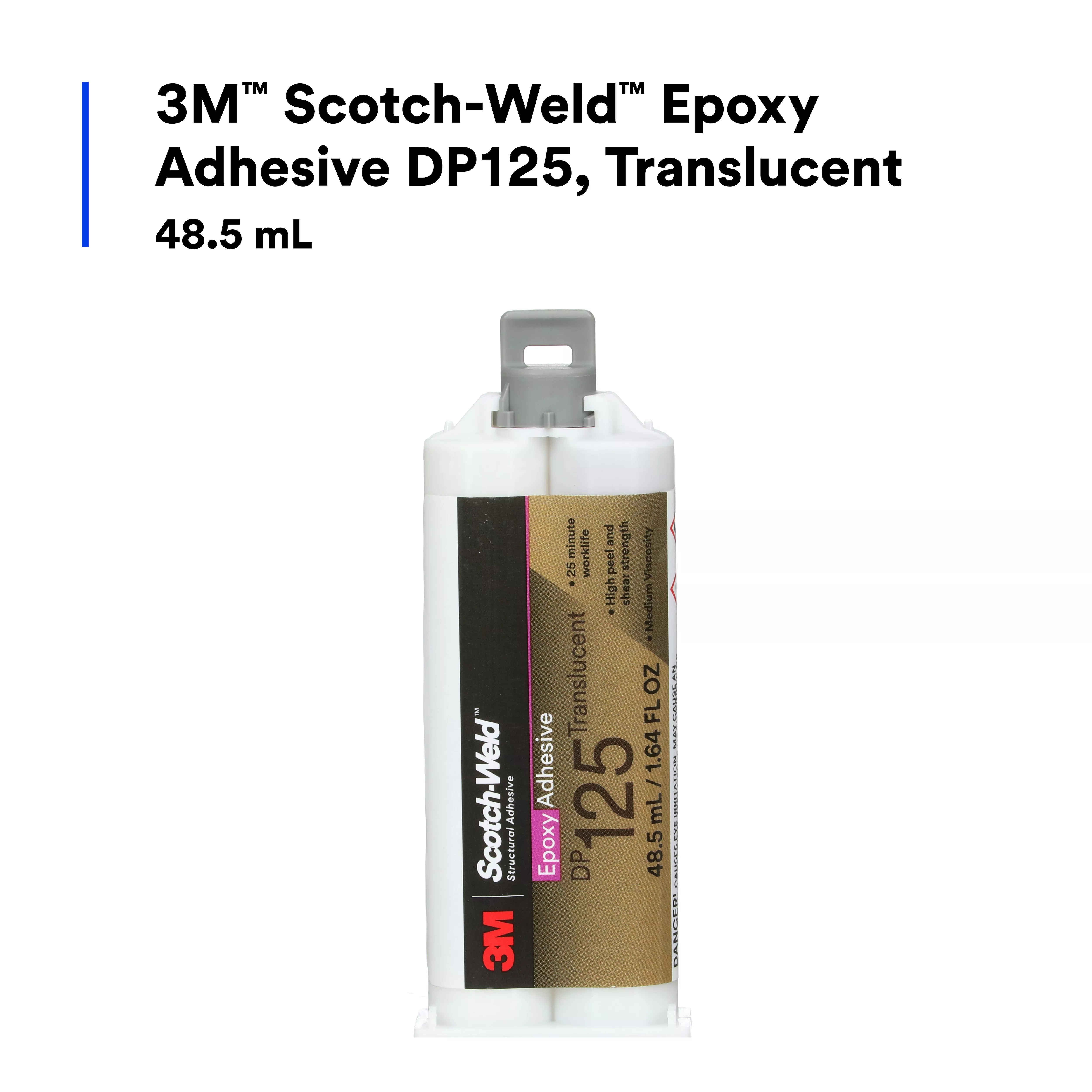 SKU 7100148734 | 3M™ Scotch-Weld™ Epoxy Adhesive DP125