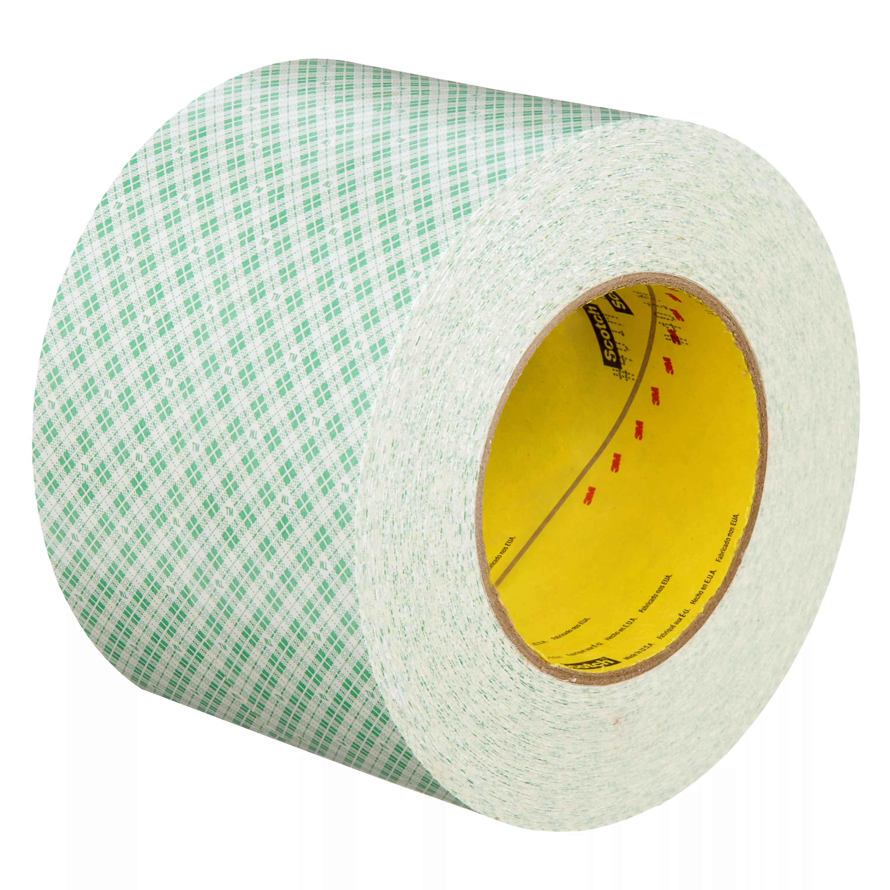 3M™ Double Coated Paper Tape 401M, Natural, 4 in x 36 yd, 9 mil, 8 rolls
per case