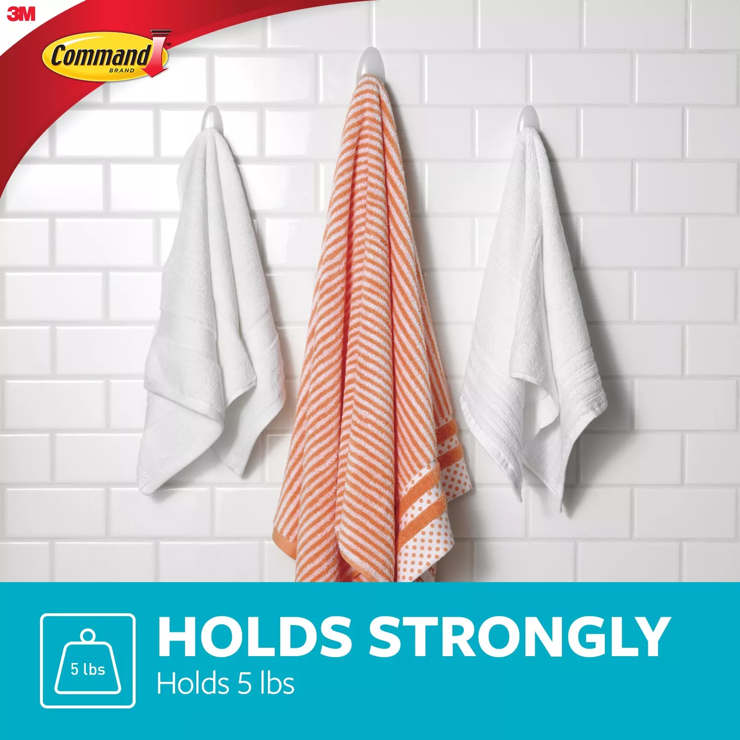 SKU 7100085984 | Command™ Large Towel Hooks