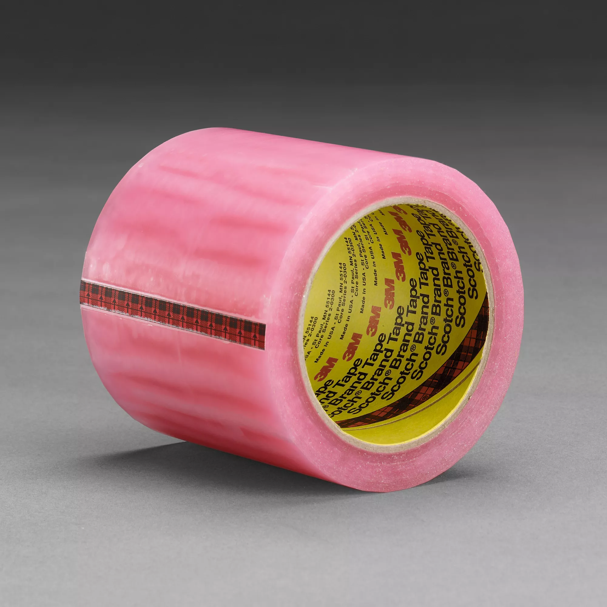 Scotch® Label Protection Tape 821, Pink, 4 in x 72 yd, 8 Roll/Case