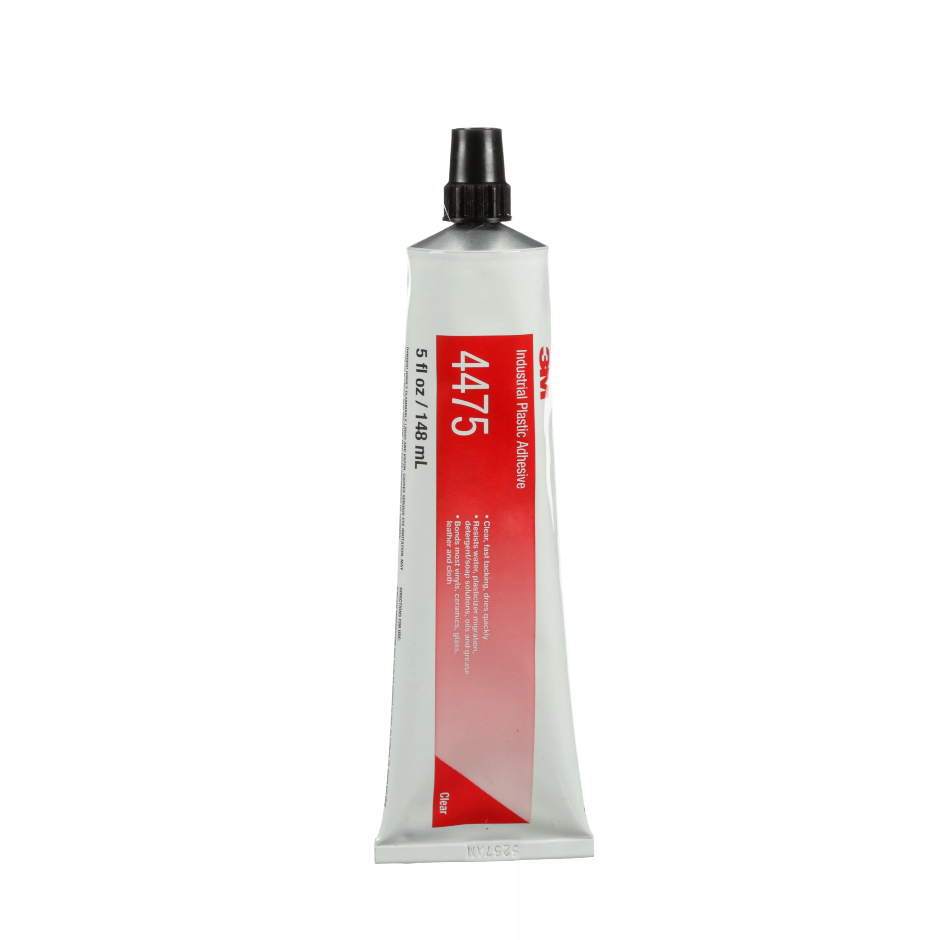 3M™ Industrial Plastic Adhesive 4475, Clear, 5 Oz Tube, 36/Case