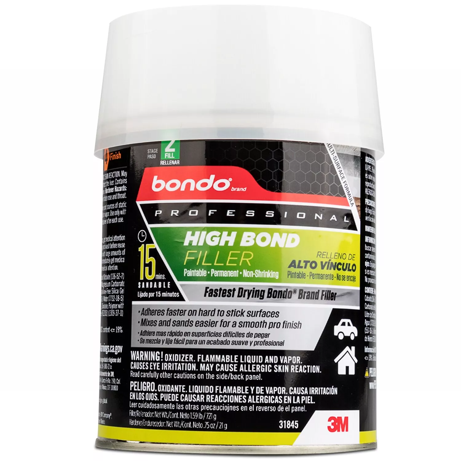 Product Number 31845 | Bondo® Professional High Bond Filler 31845