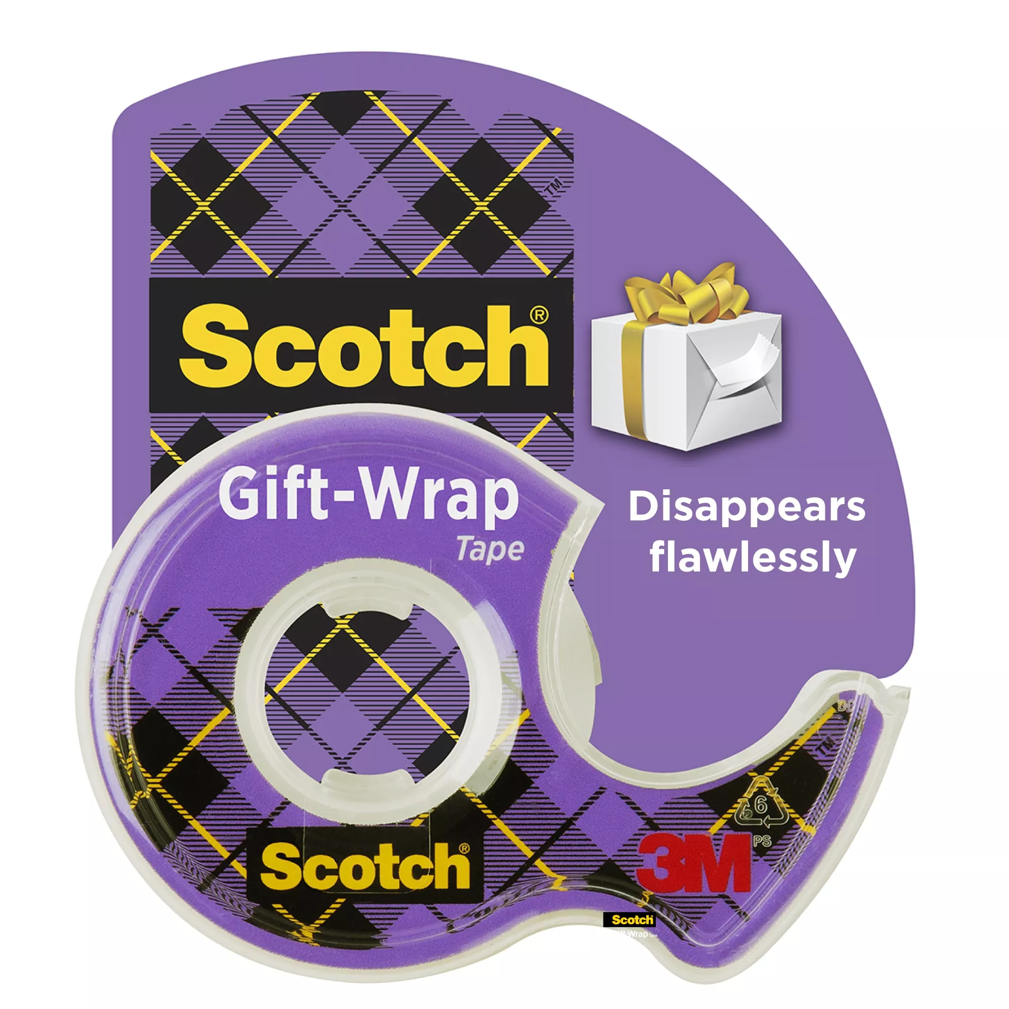 Scotch® GiftWrap Tape 15, 3/4 in x 650 in (19 mm x 16.5 m)