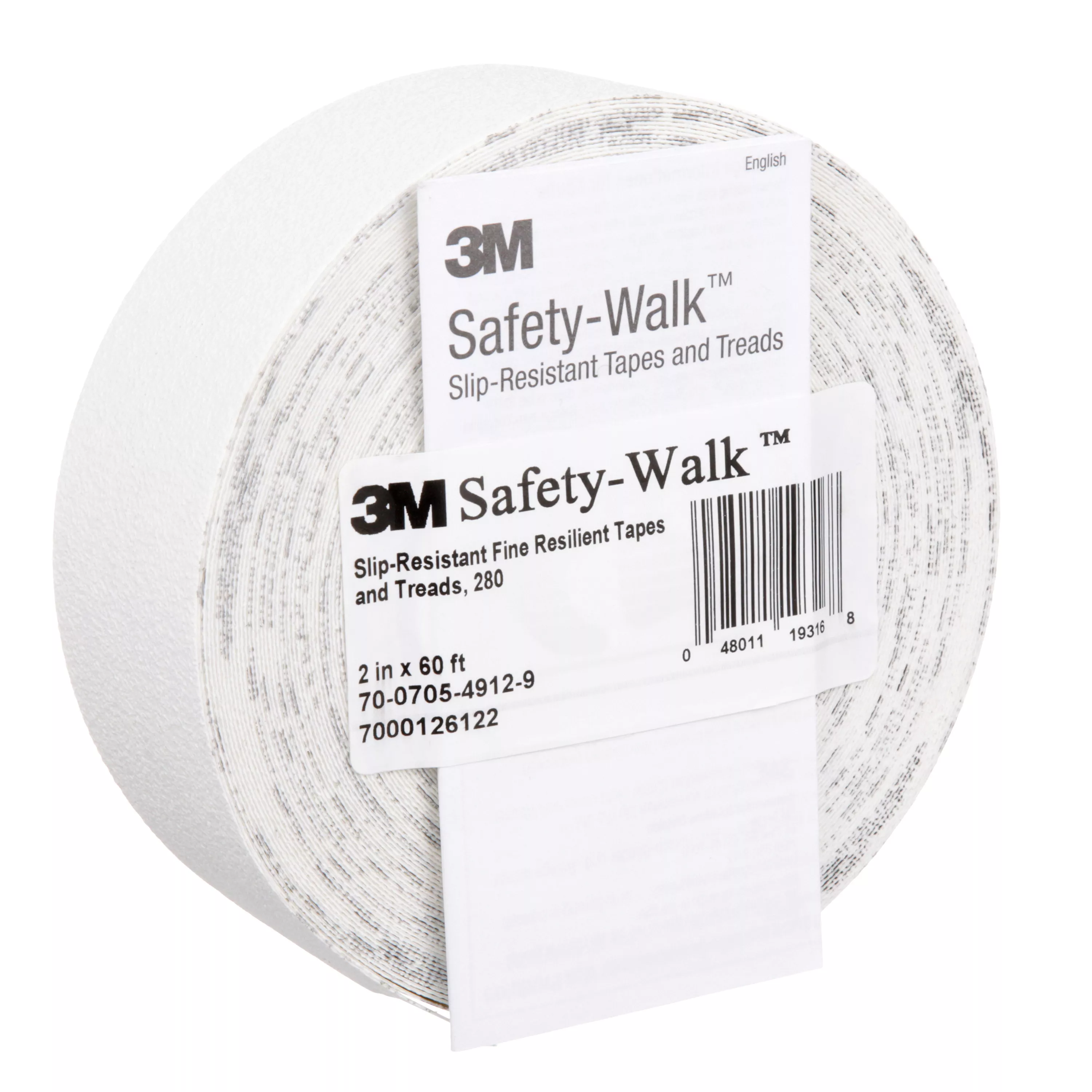 SKU 7000126122 | 3M™ Safety-Walk™ Slip-Resistant Fine Resilient Tapes & Treads 280