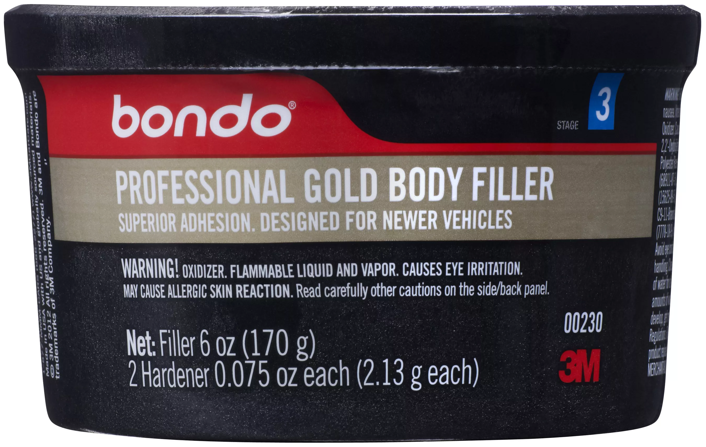 Product Number 233 | Bondo® Professional Gold Filler