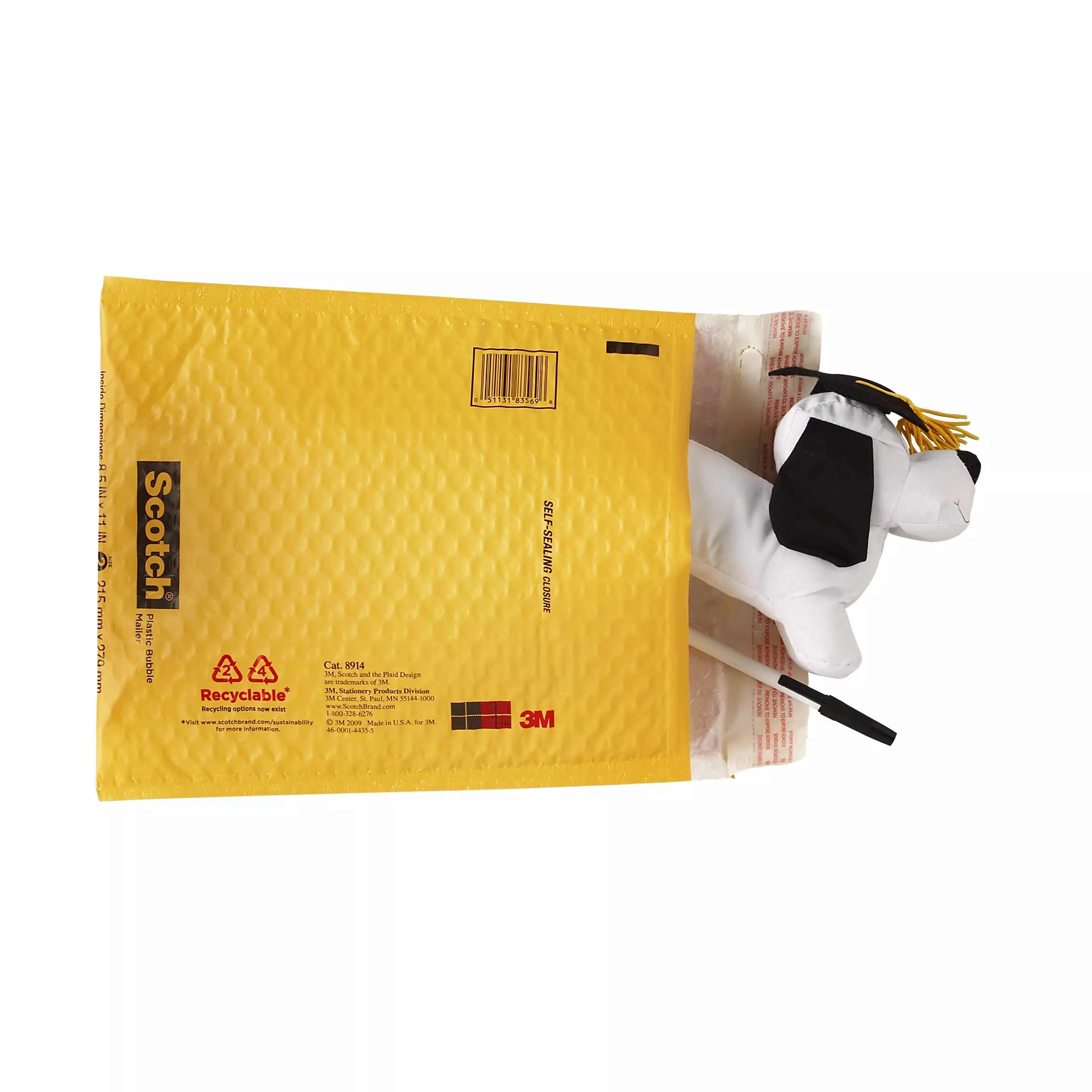 UPC 00051131863019 | Scotch™ Poly Bubble Mailer 4-Pack