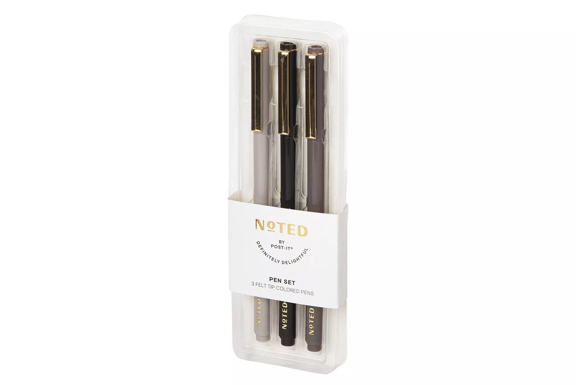 Product Number NTD-PEN3-GRY2 | Post-it® 3 Pack Pens NTD-PEN3-GRY2