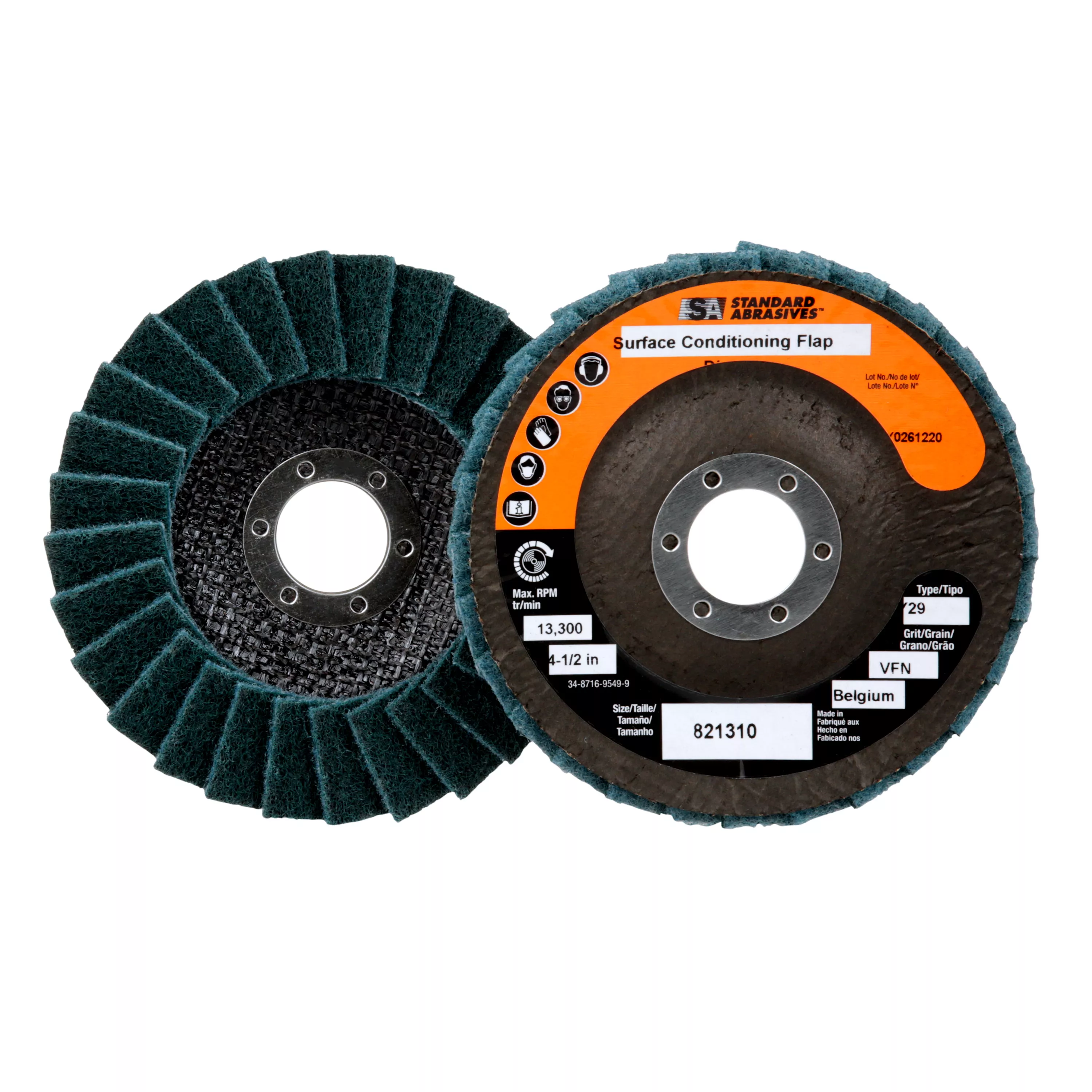 SKU 7000121835 | Standard Abrasives™ Surface Conditioning Flap Disc