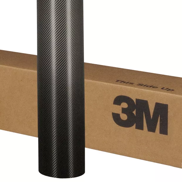 3M™ Wrap Film 1080-CFS12, Carbon Fiber Black, 40 in x 24 in, Sheet